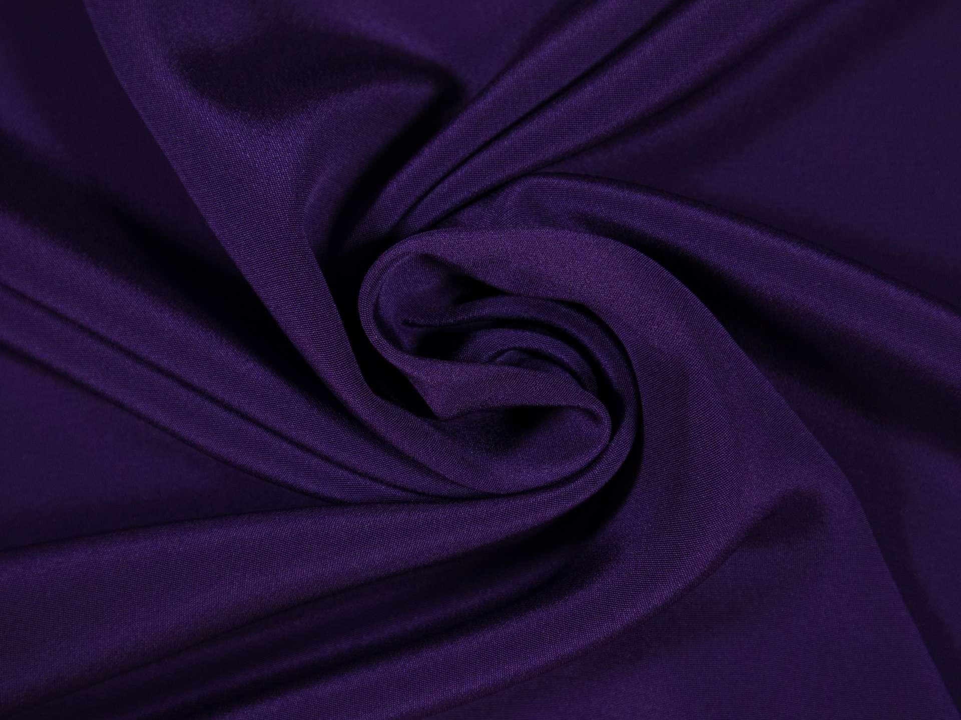 4 ply silk crepe in purple- draped