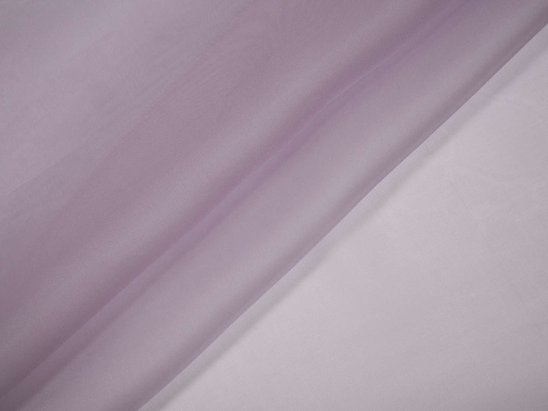 Solid organza in orchid folded