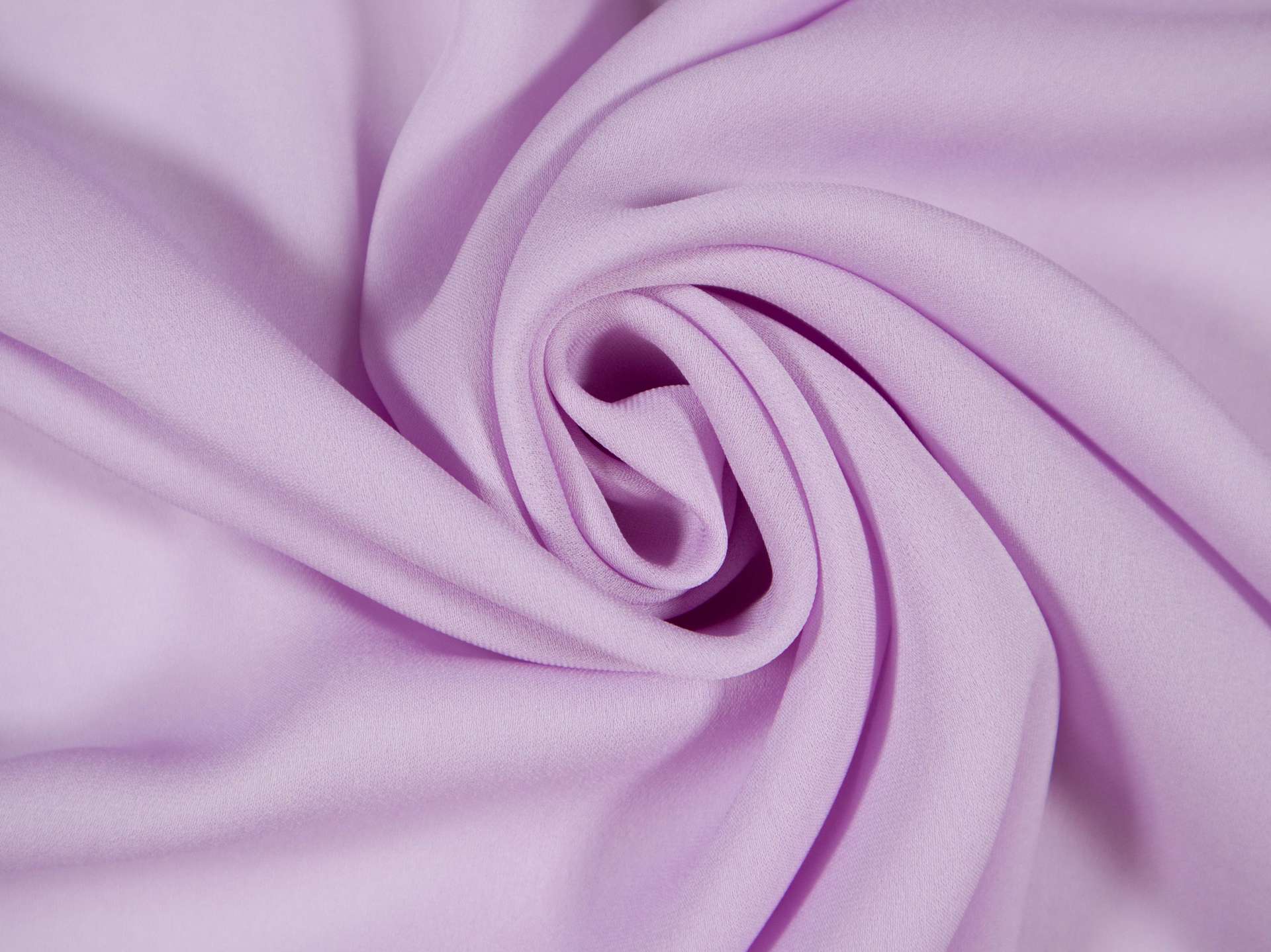 Silk Georgette in orchid draped