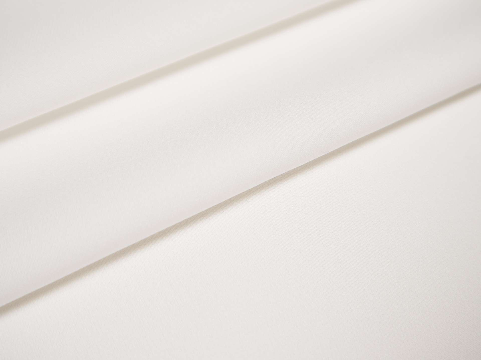 Silk Georgette in White folded
