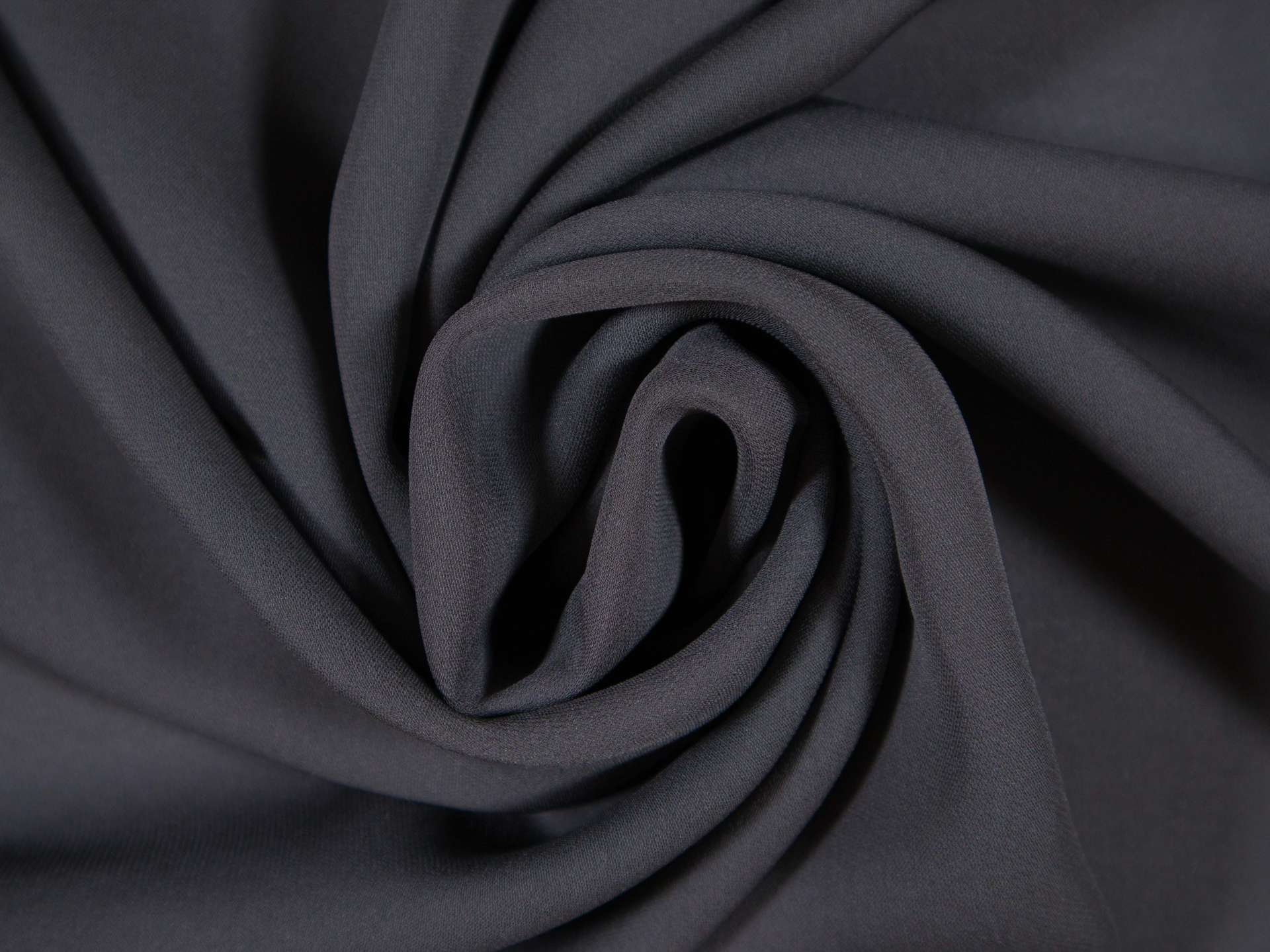Silk Georgette in Pepper draped