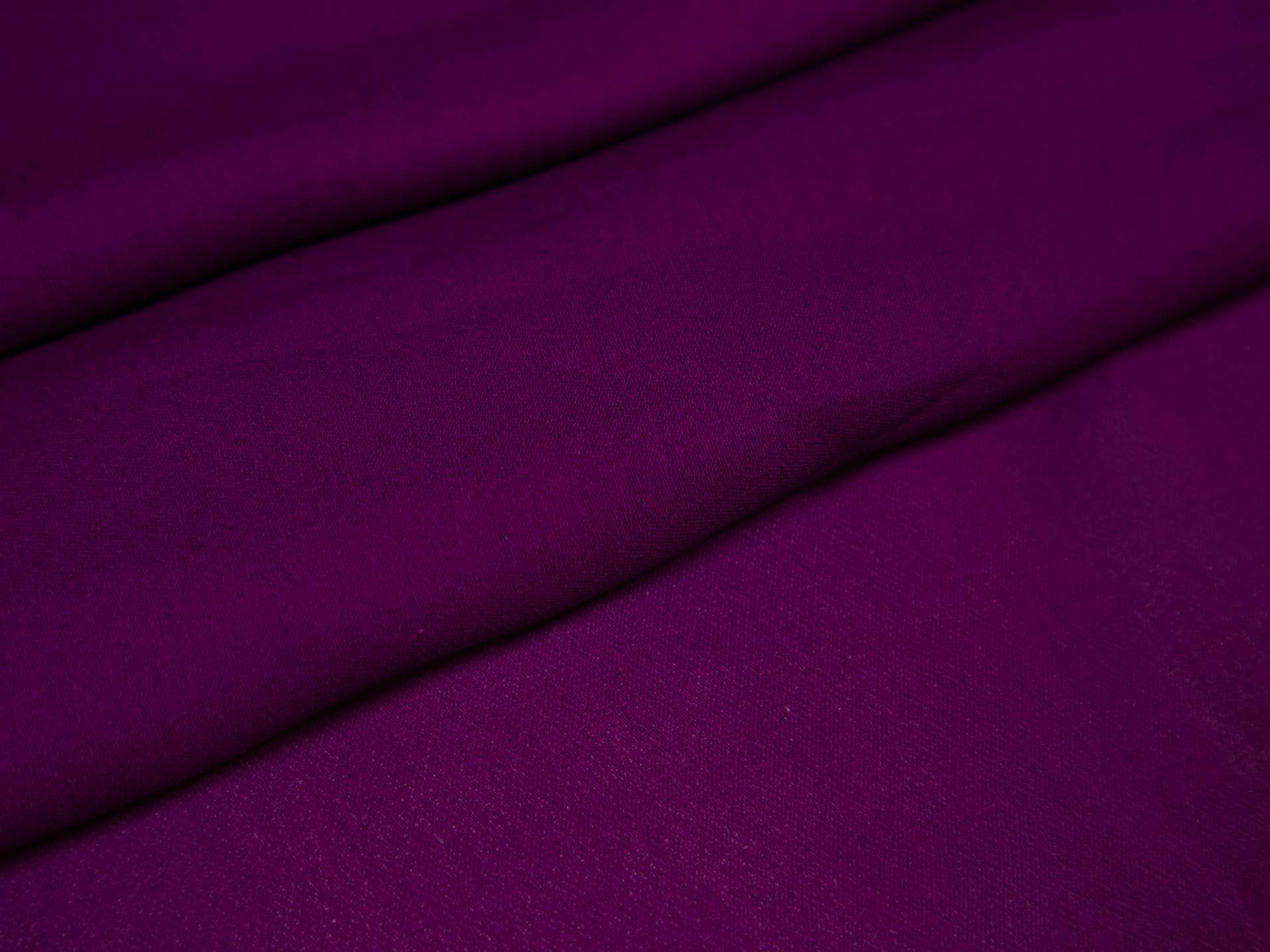 Silk Georgette in Mulberry draped