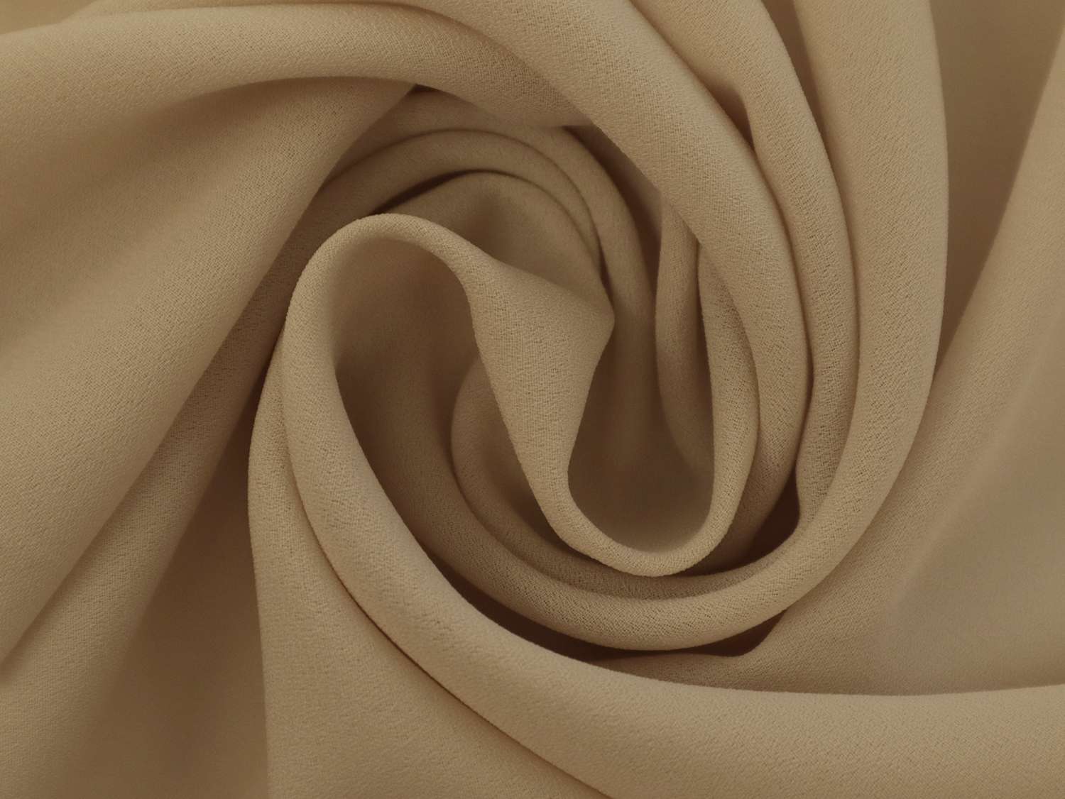 Polyester Double Georgette in Sahara