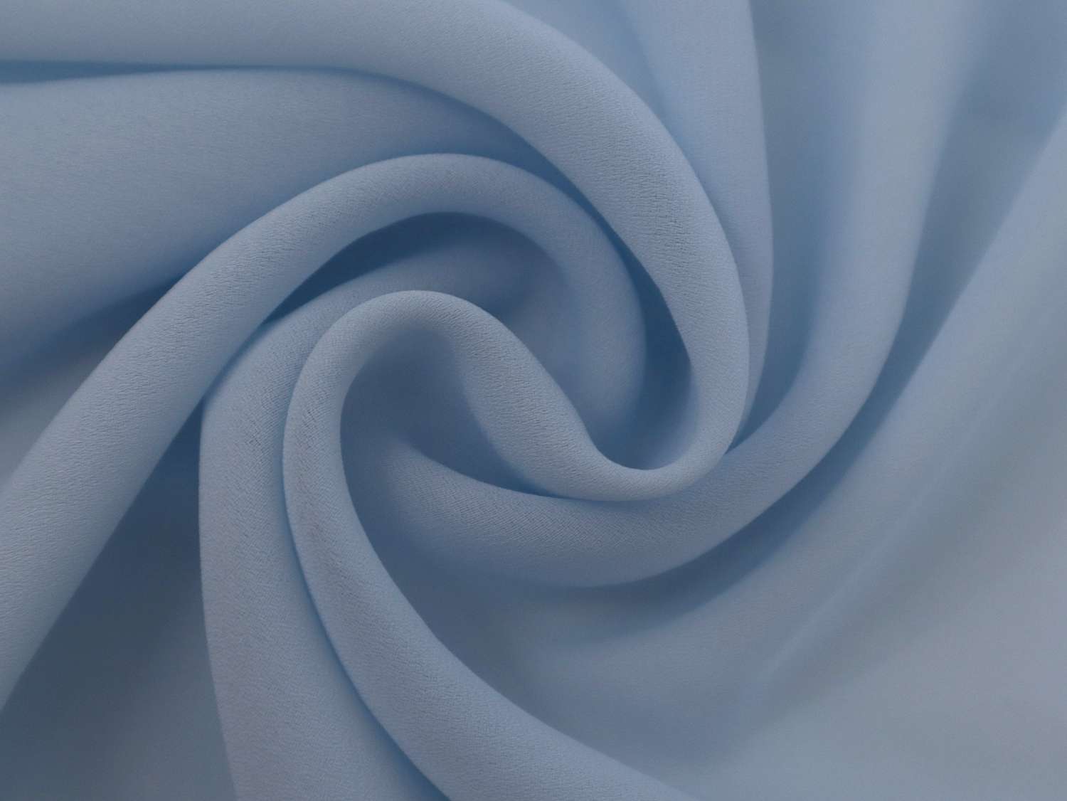 Polyester Double Georgette in Baby Blue