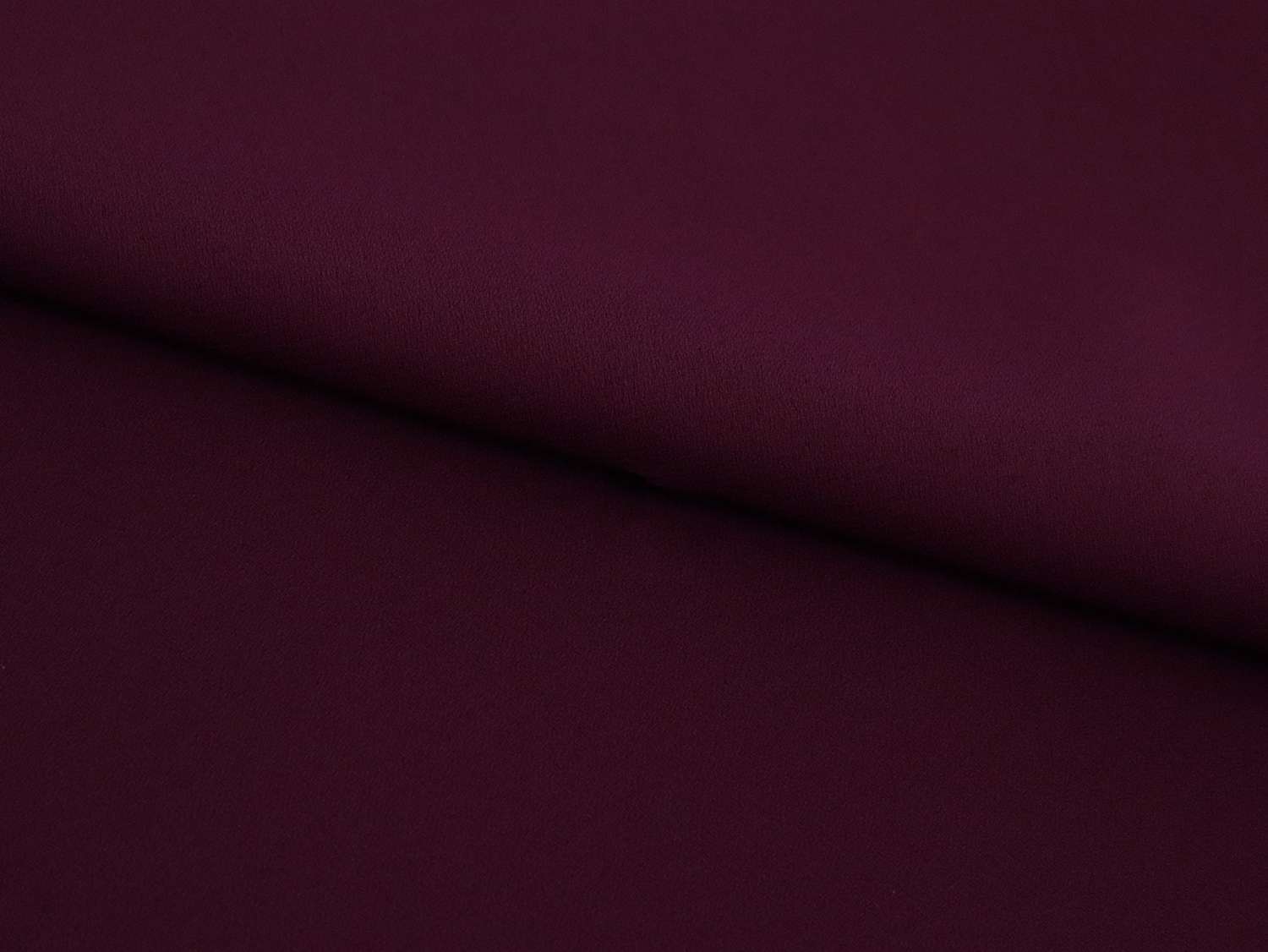 Polyester Double Georgette in Wine