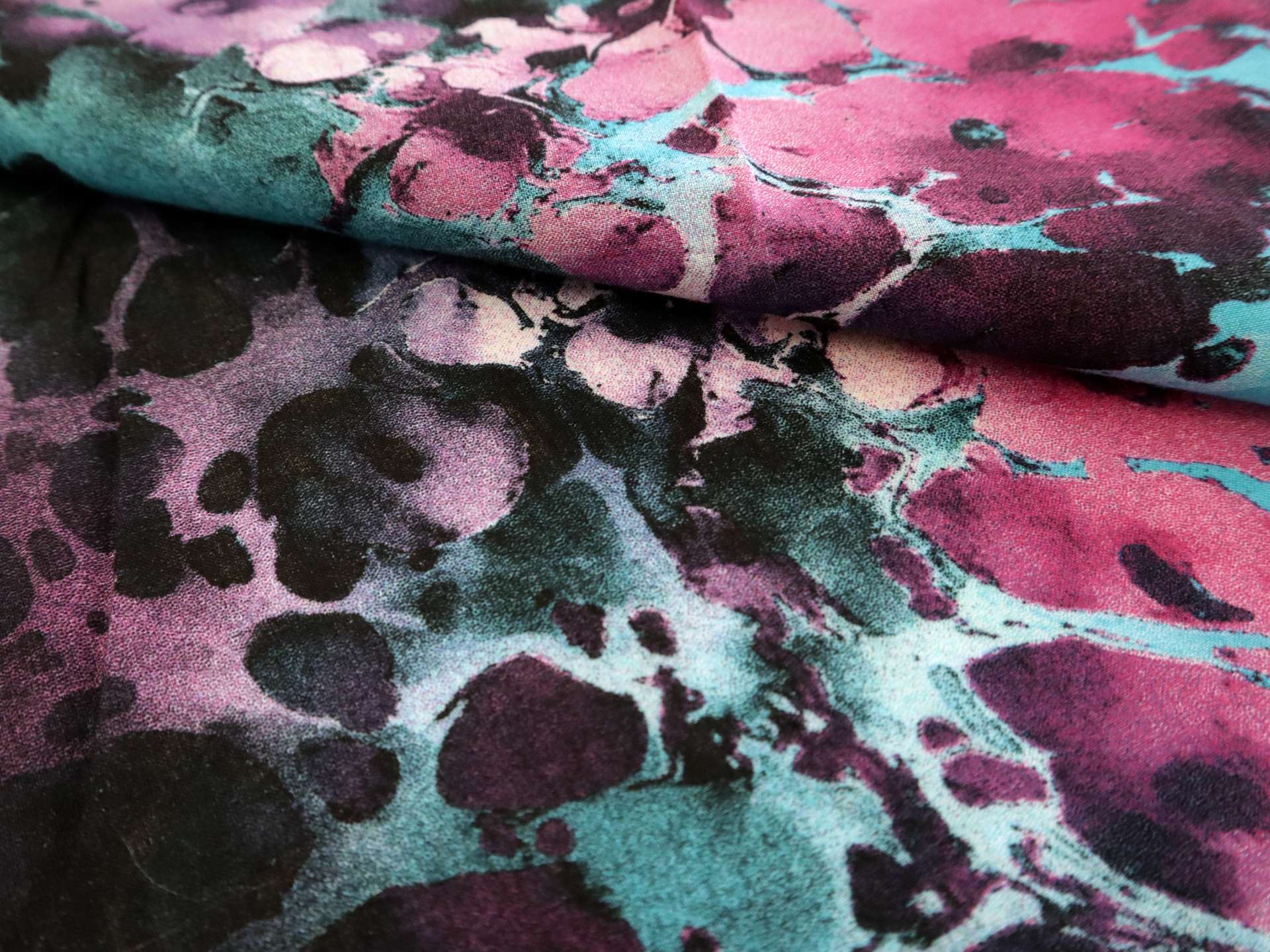 Cotton Lawn with Abstract Print