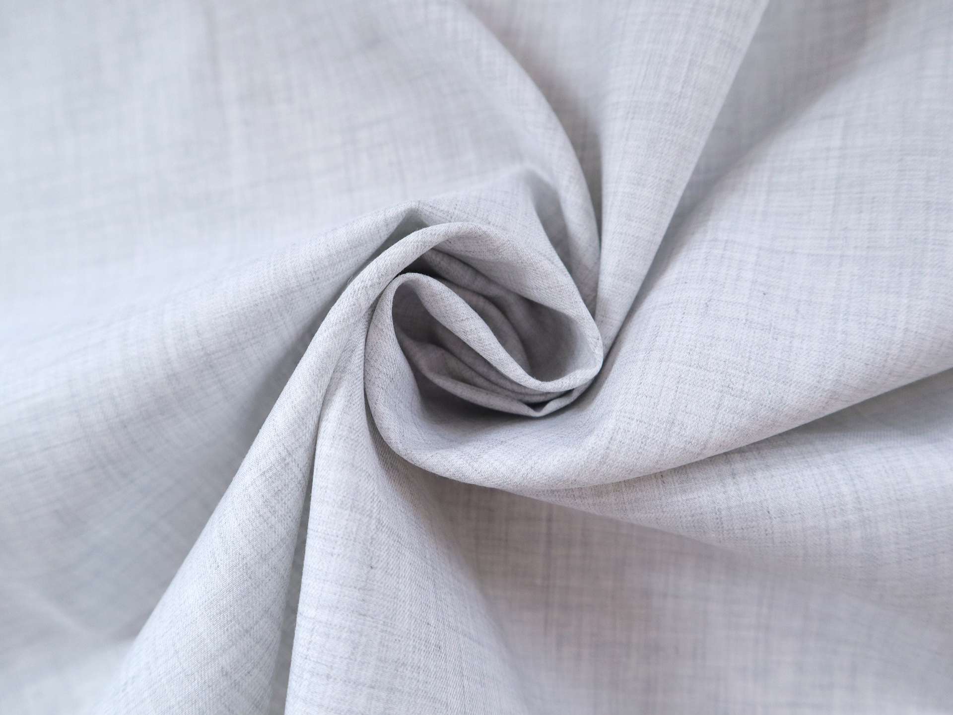 Extrafine Cotton Flannel in Light Heather Grey