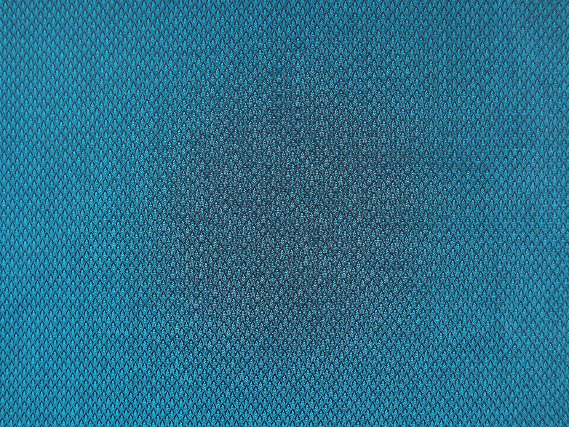 Cotton Jacquard Shirting in Teal