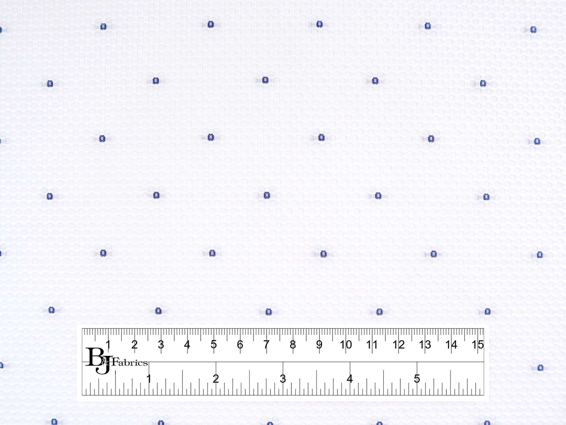 Two-Ply Cotton Birdseye Piqué in White 
