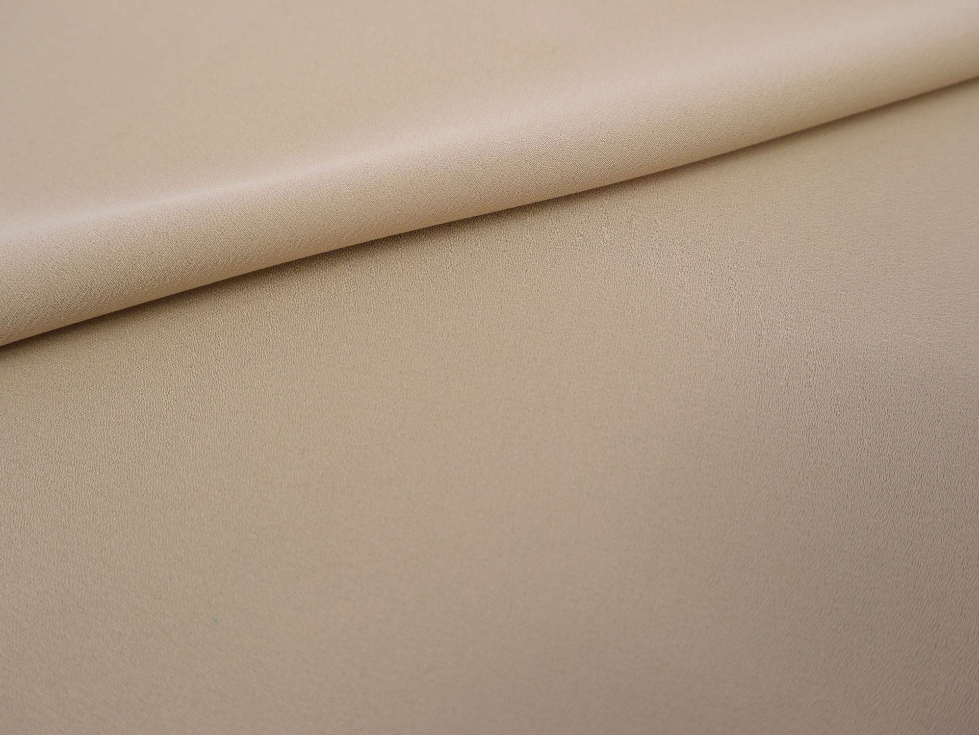 Polyester Double Georgette in Nude