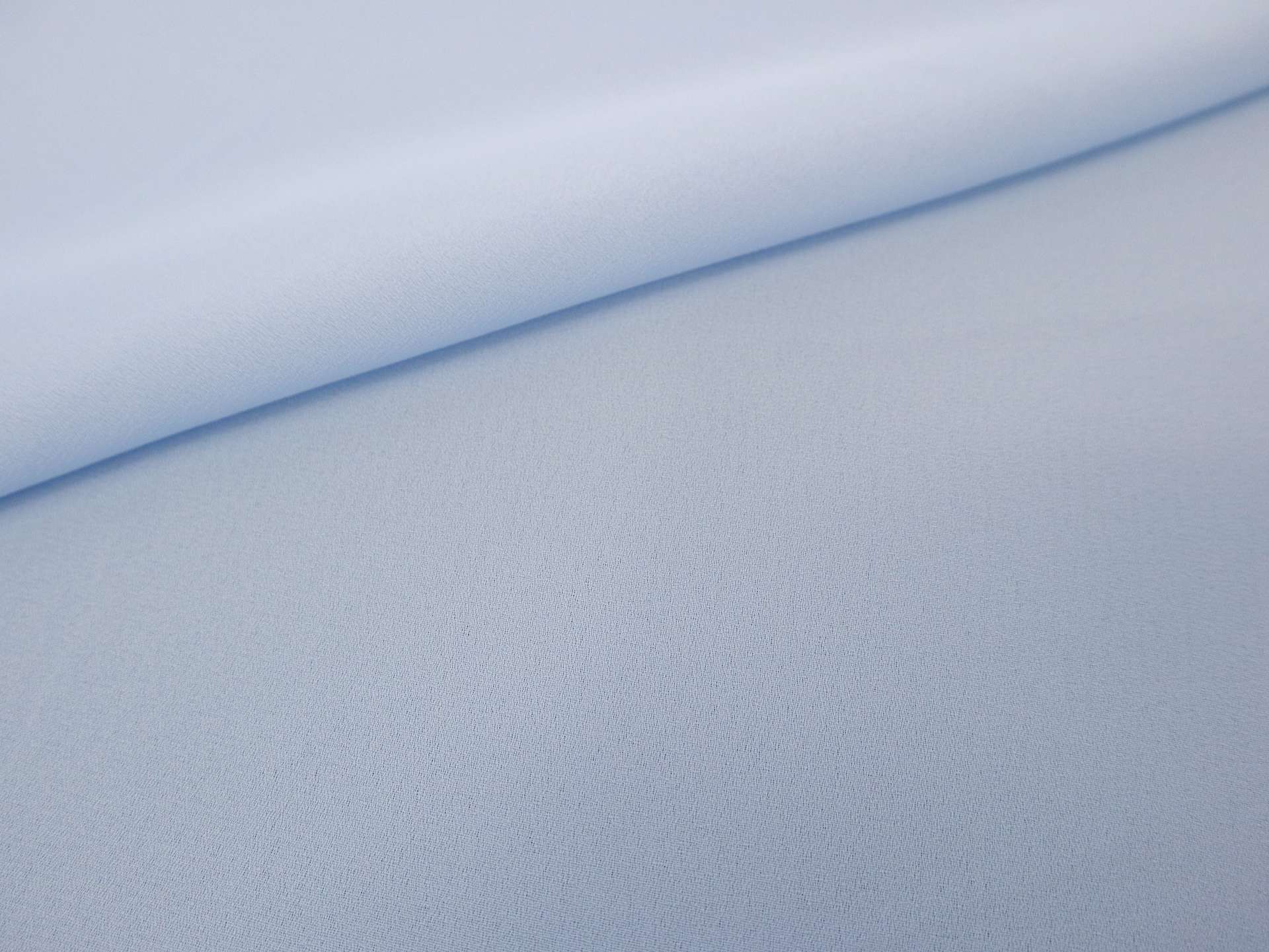 Polyester Double Georgette in Steel Blue