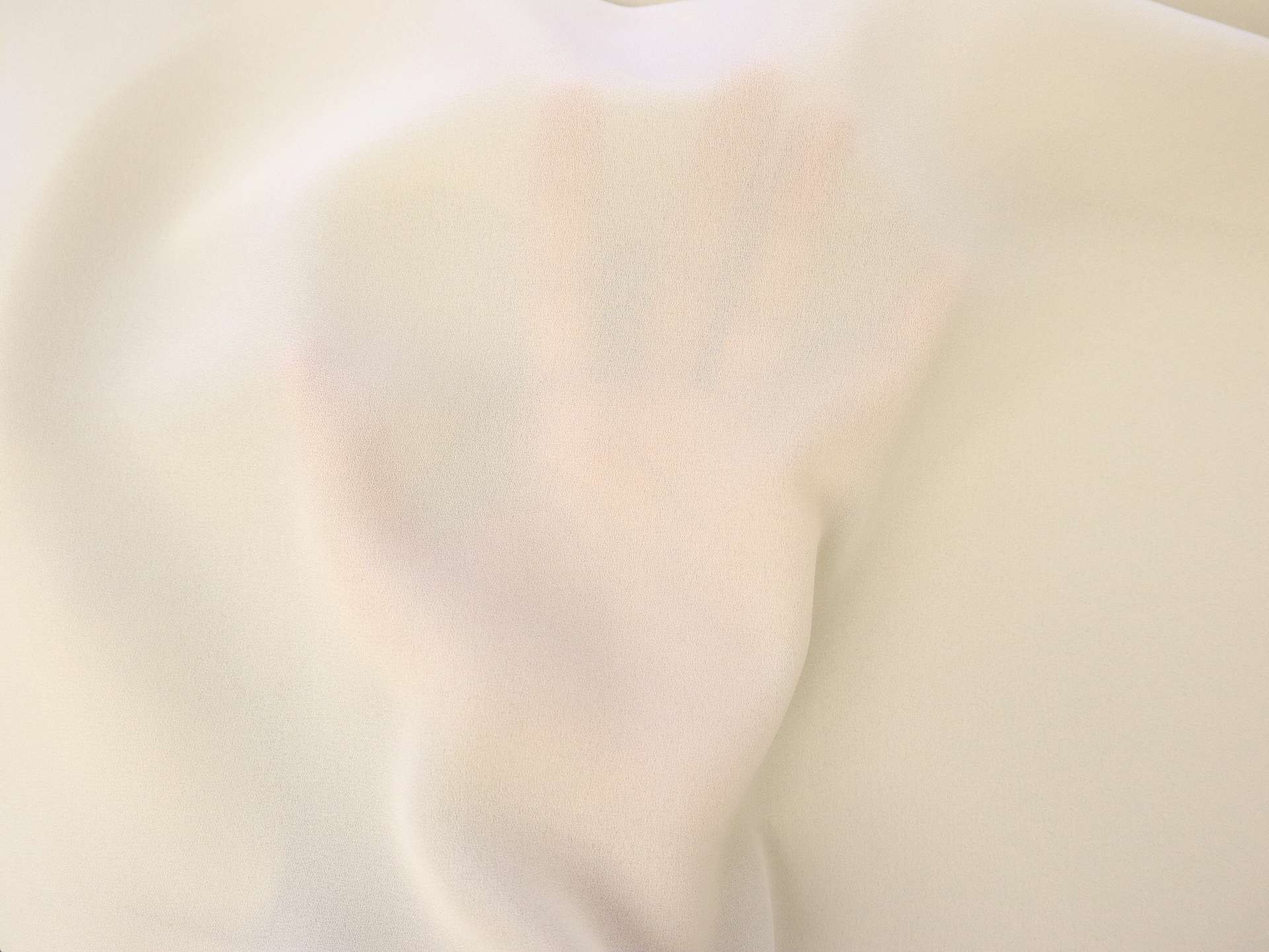 Polyester Double Georgette in Ecru