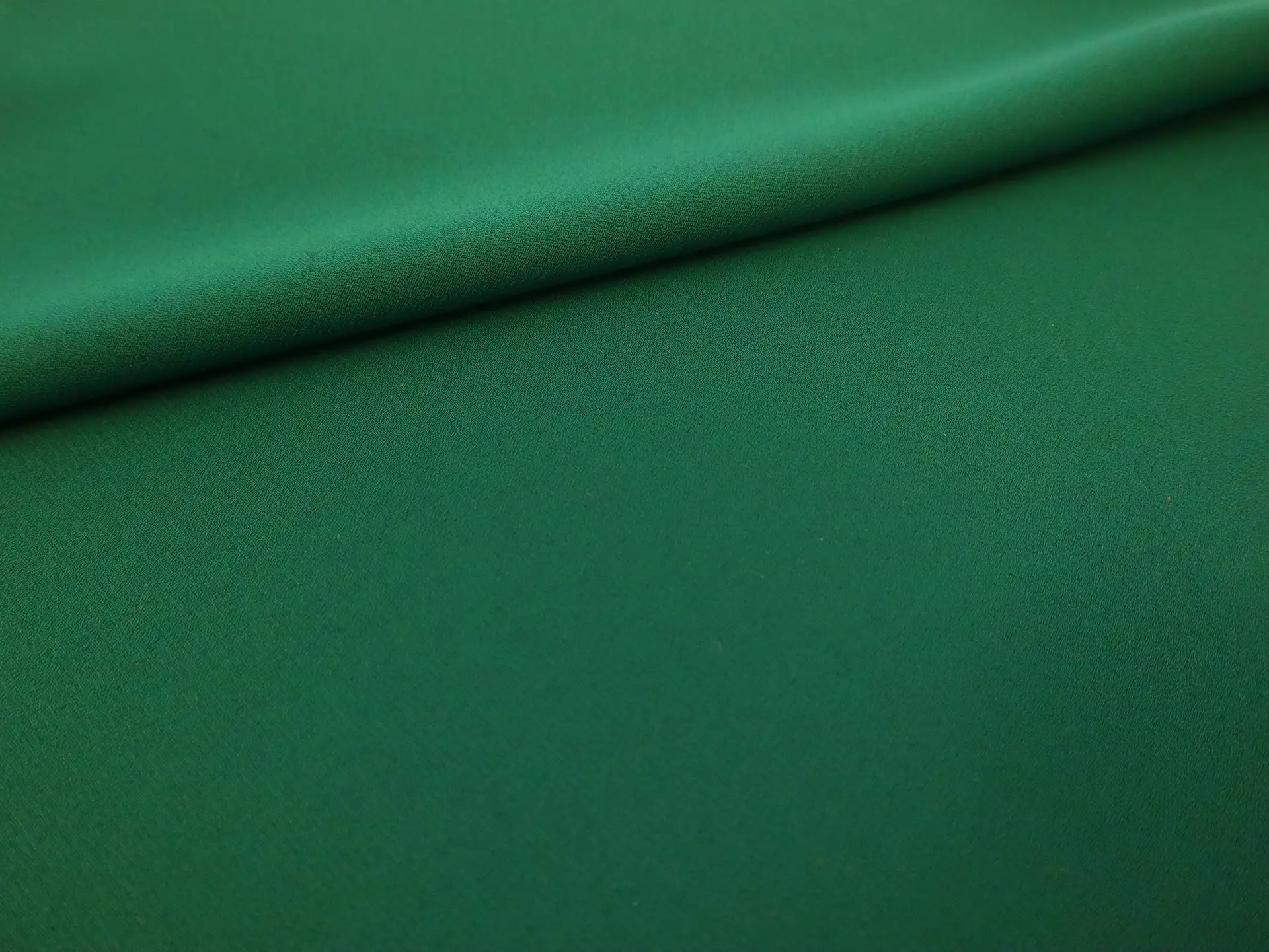 Polyester Double Georgette in Forest 