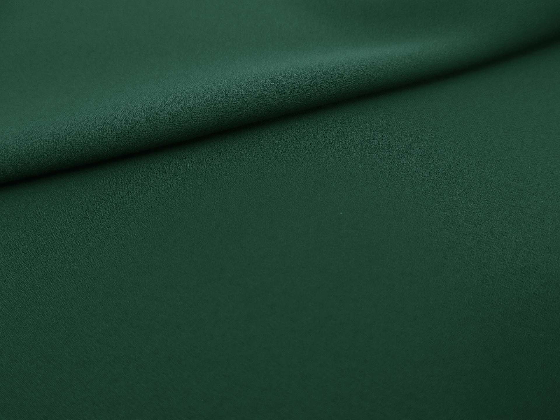 Polyester Double Georgette in Hunter