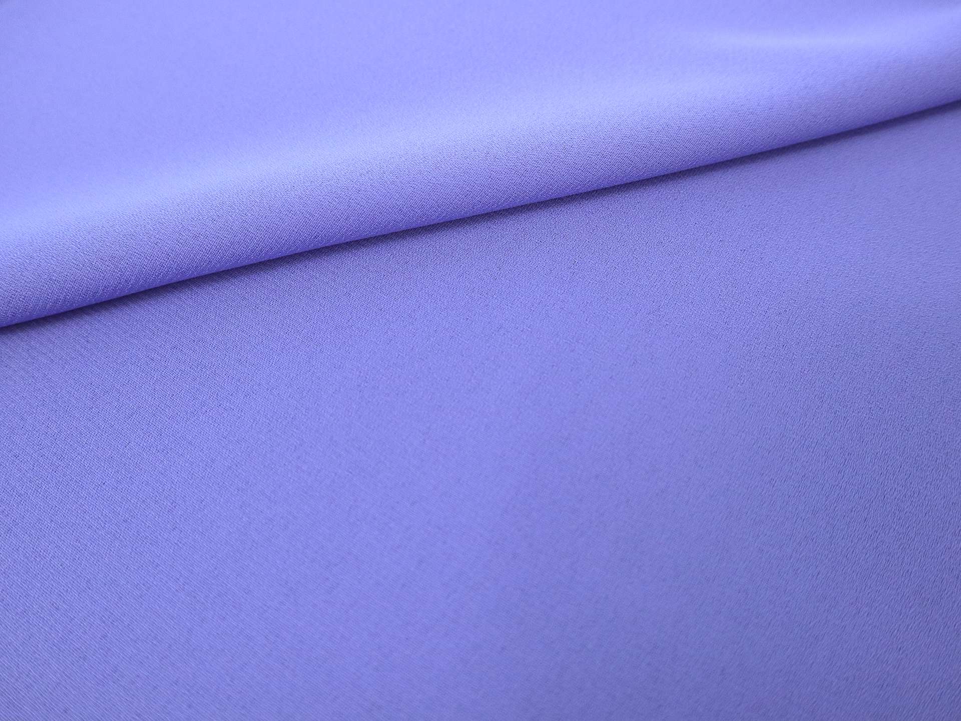 Polyester Double Georgette in Periwinkle