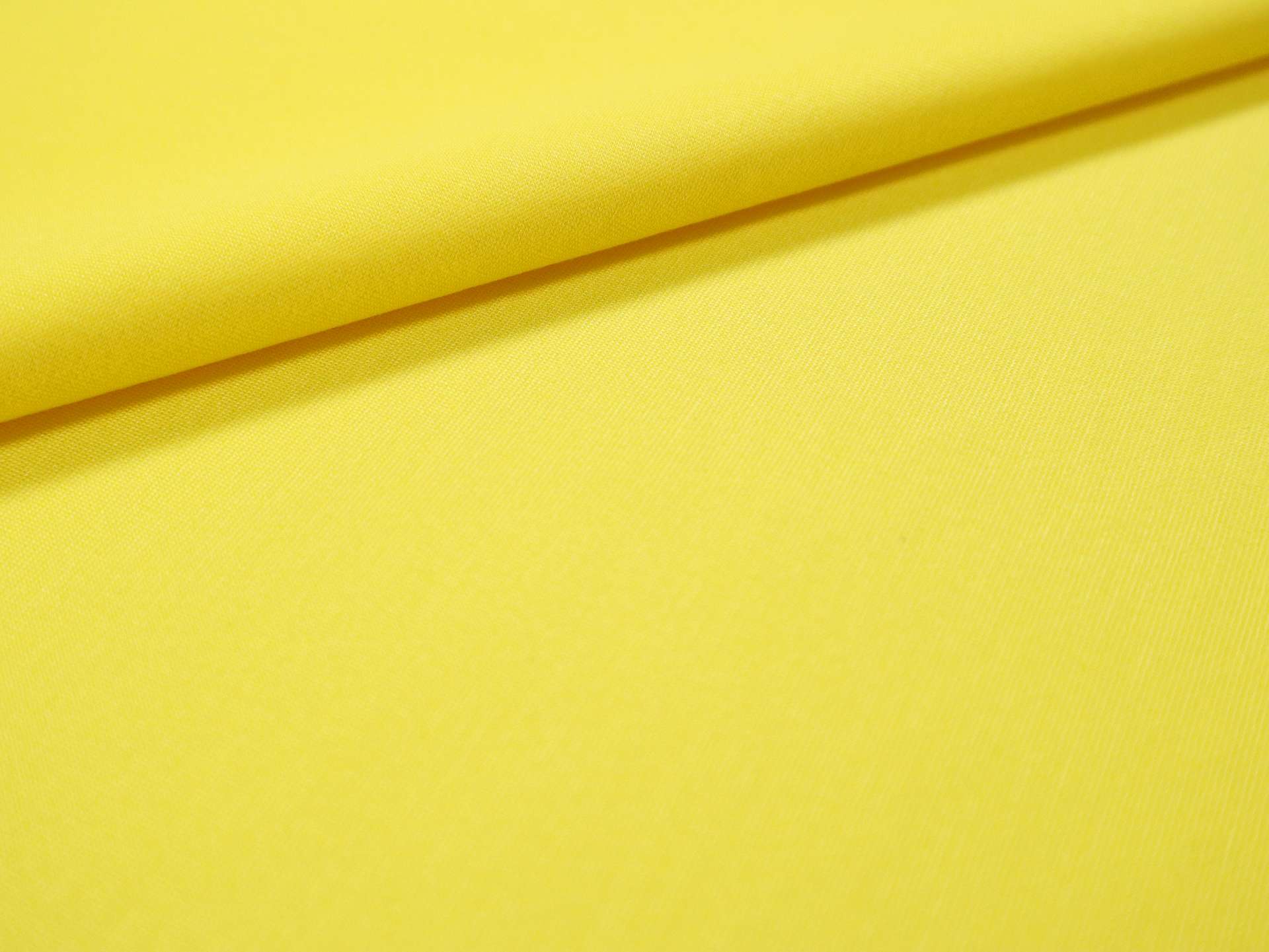 Lightweight Rayon Blend Ponte Knit in Yellow