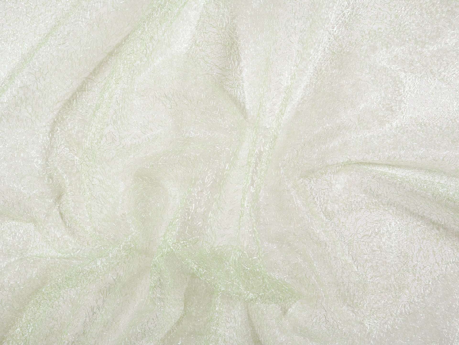 Metallic Novelty Tulle in Light Green