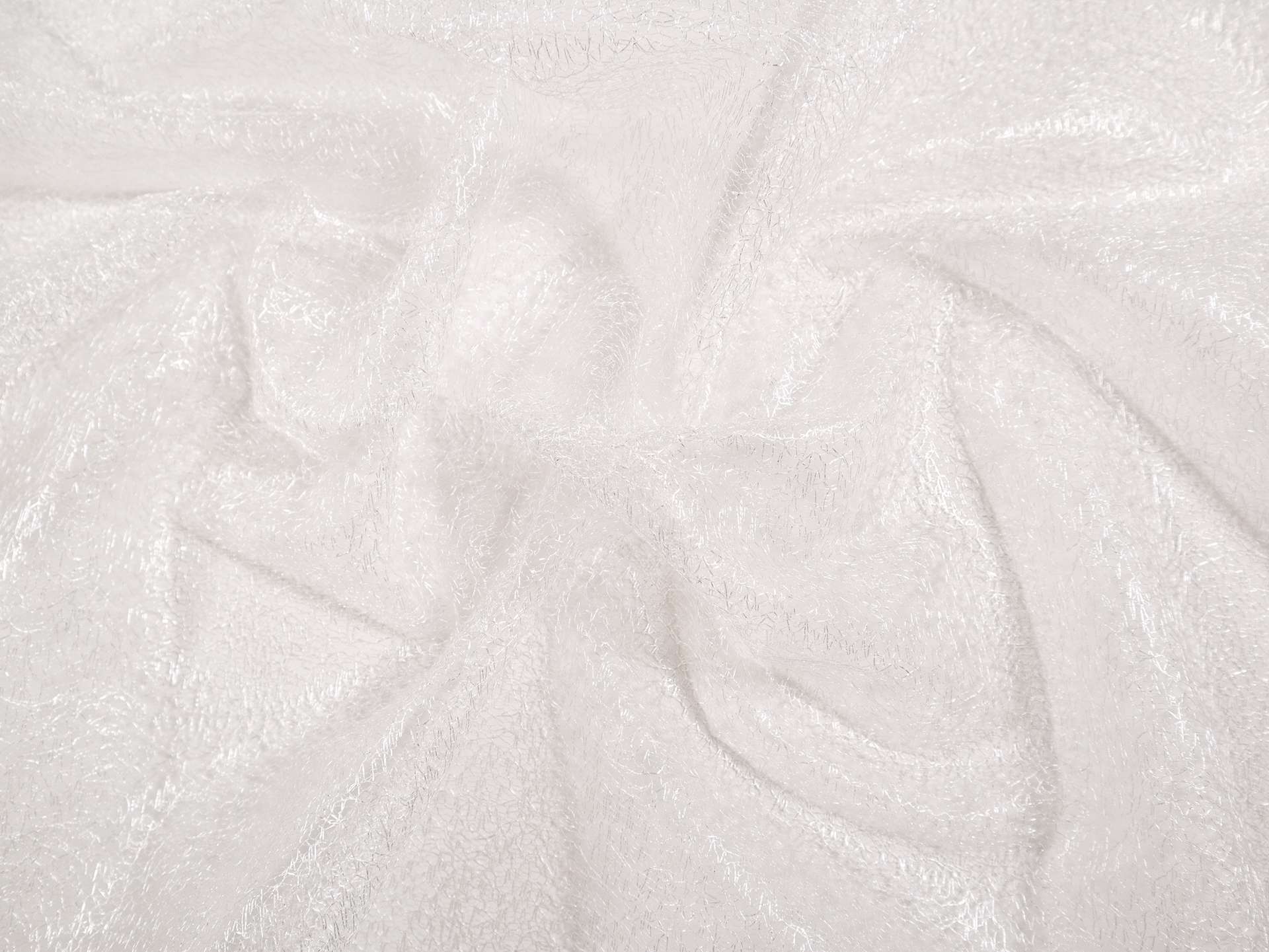 Metallic Novelty Tulle in Optic White