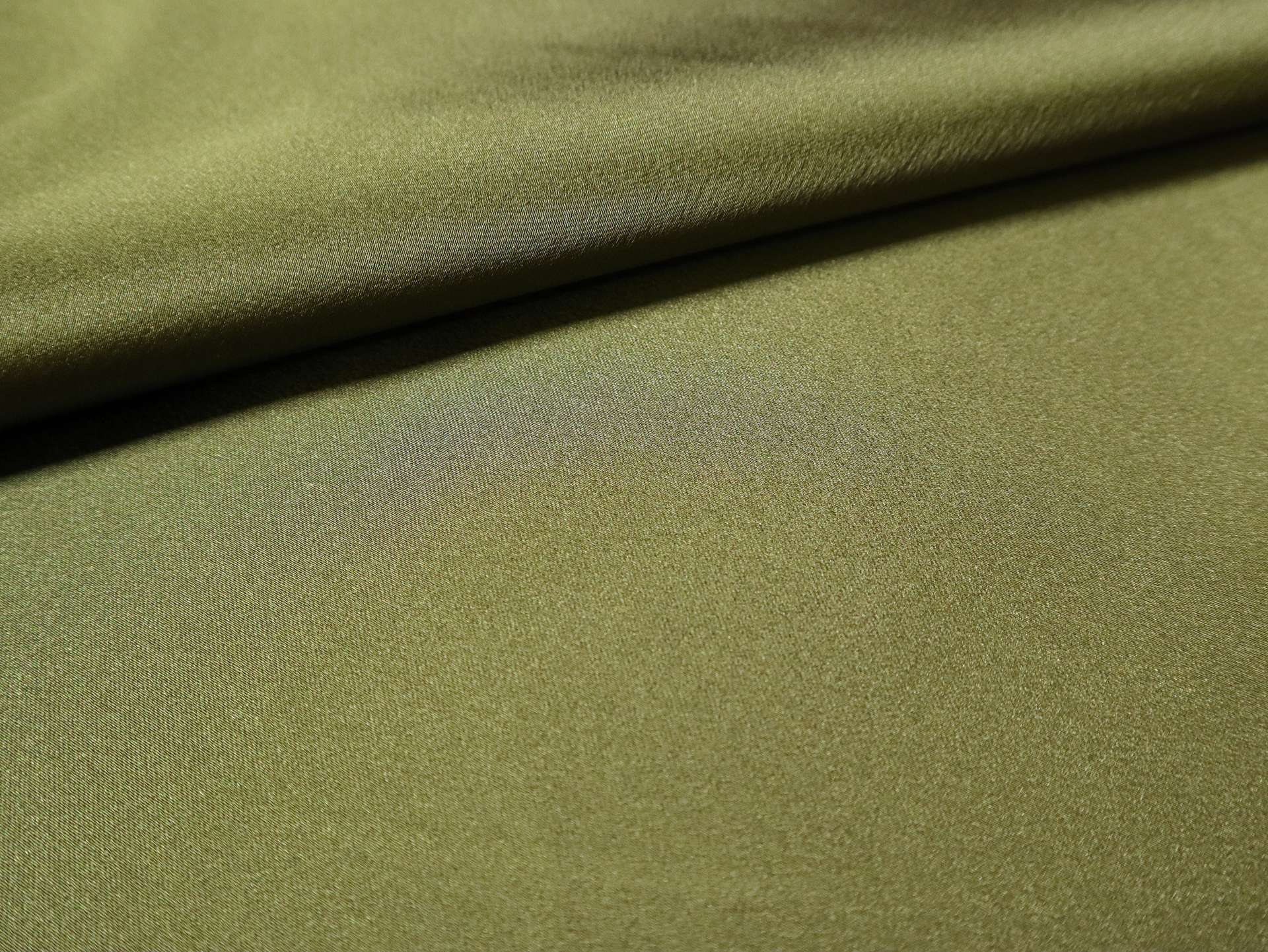 Armani Triacetate Stretch Satin in Olive