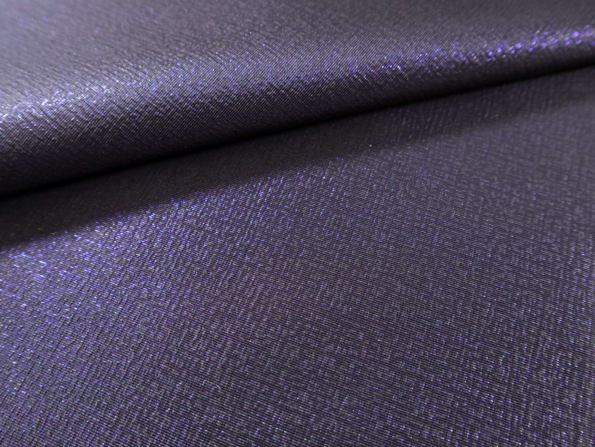 Novelty Metallic Taffeta in Purple