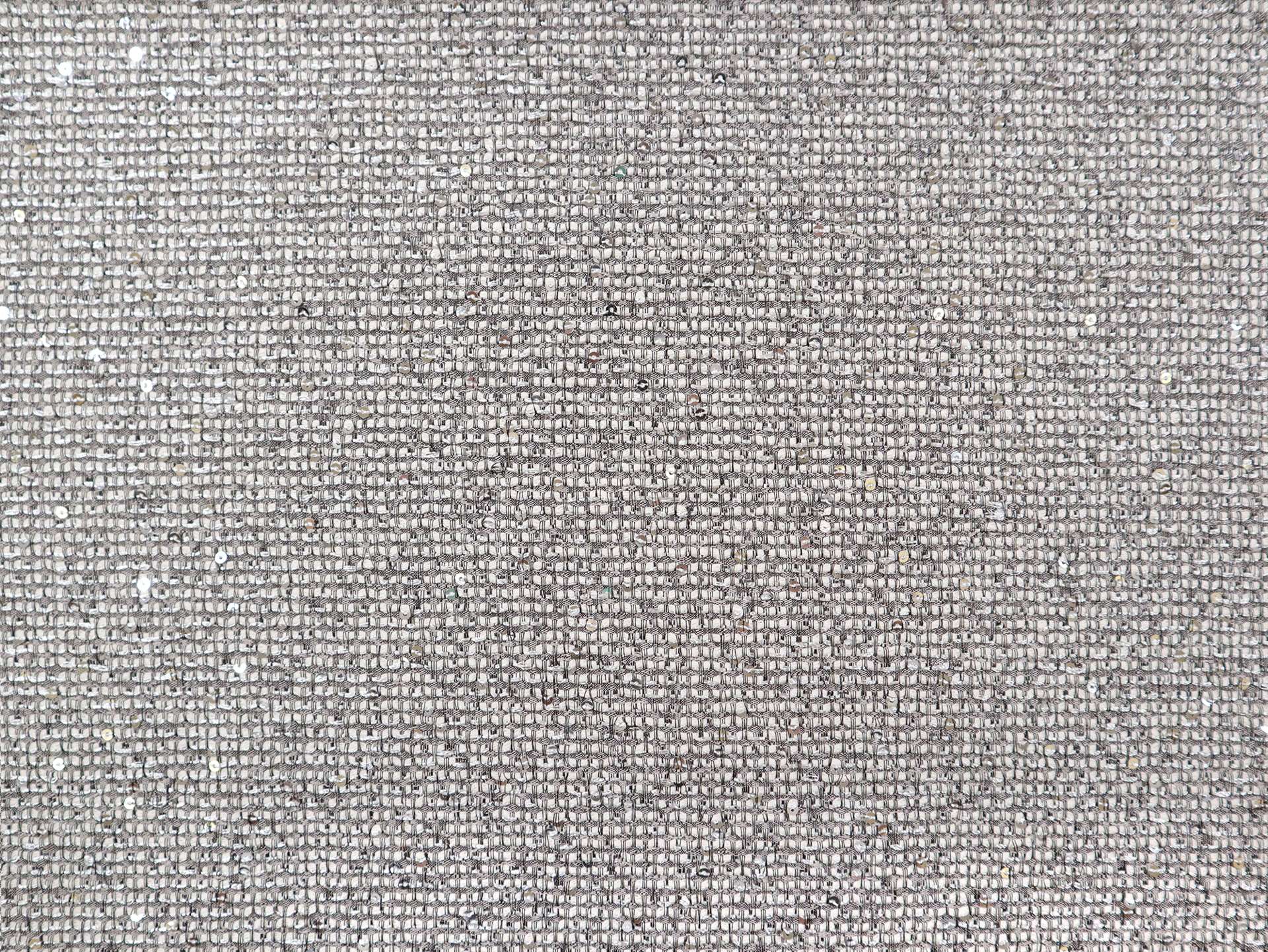 Swiss Sequined Tweed in Grey