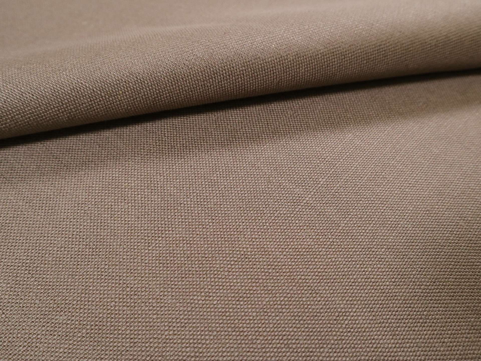 Linen Upholstery Canvas in Khaki