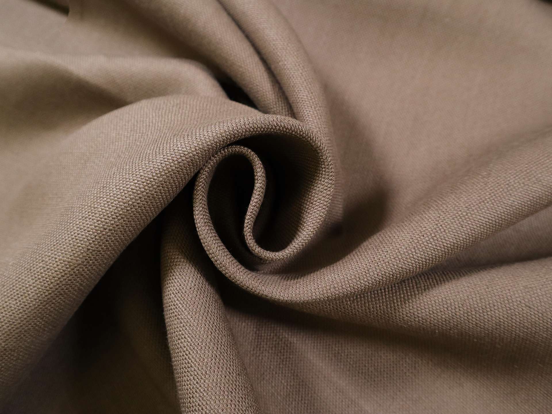 Linen Upholstery Canvas in Khaki