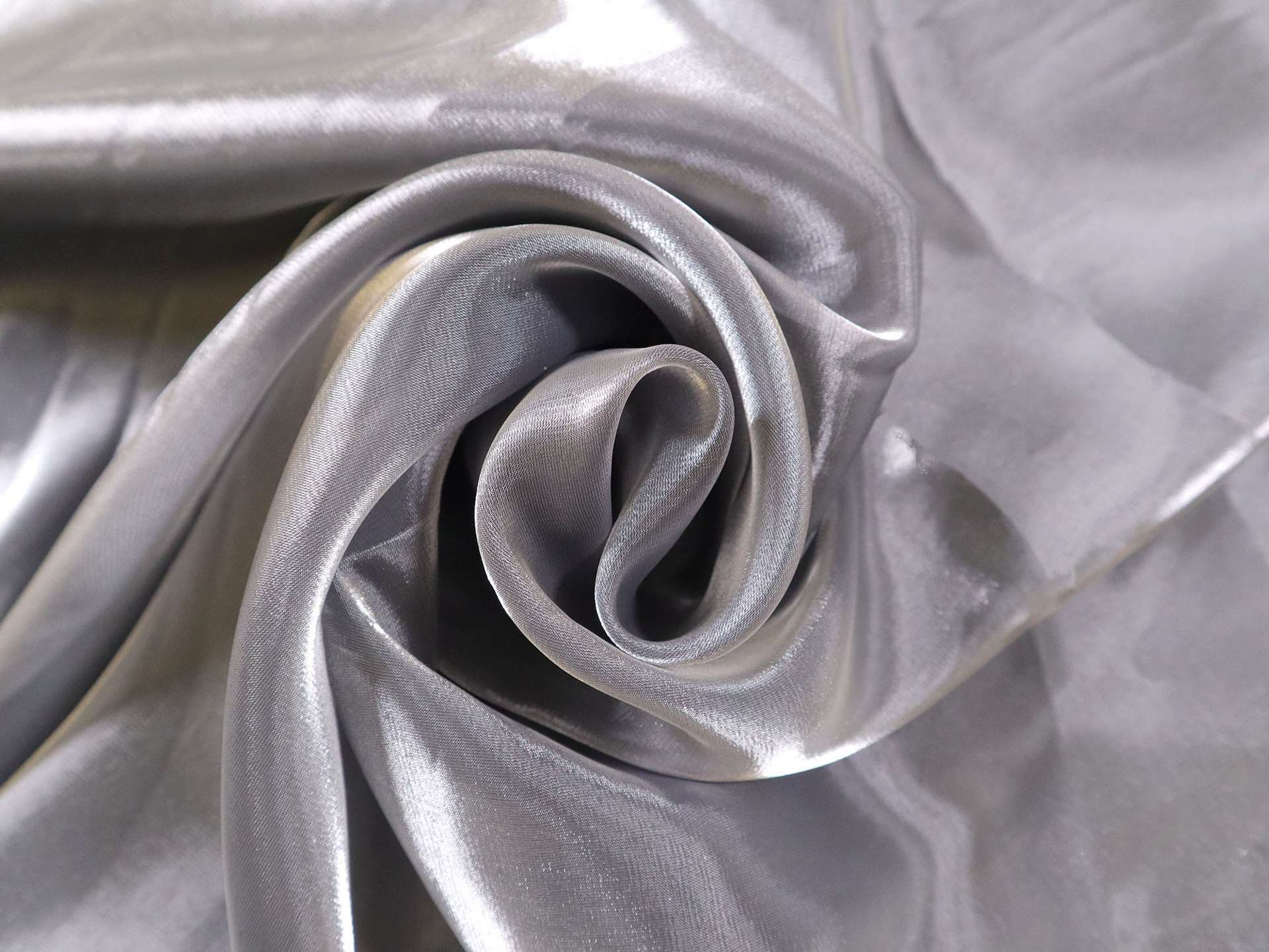 Satin Chiffon in Graphite