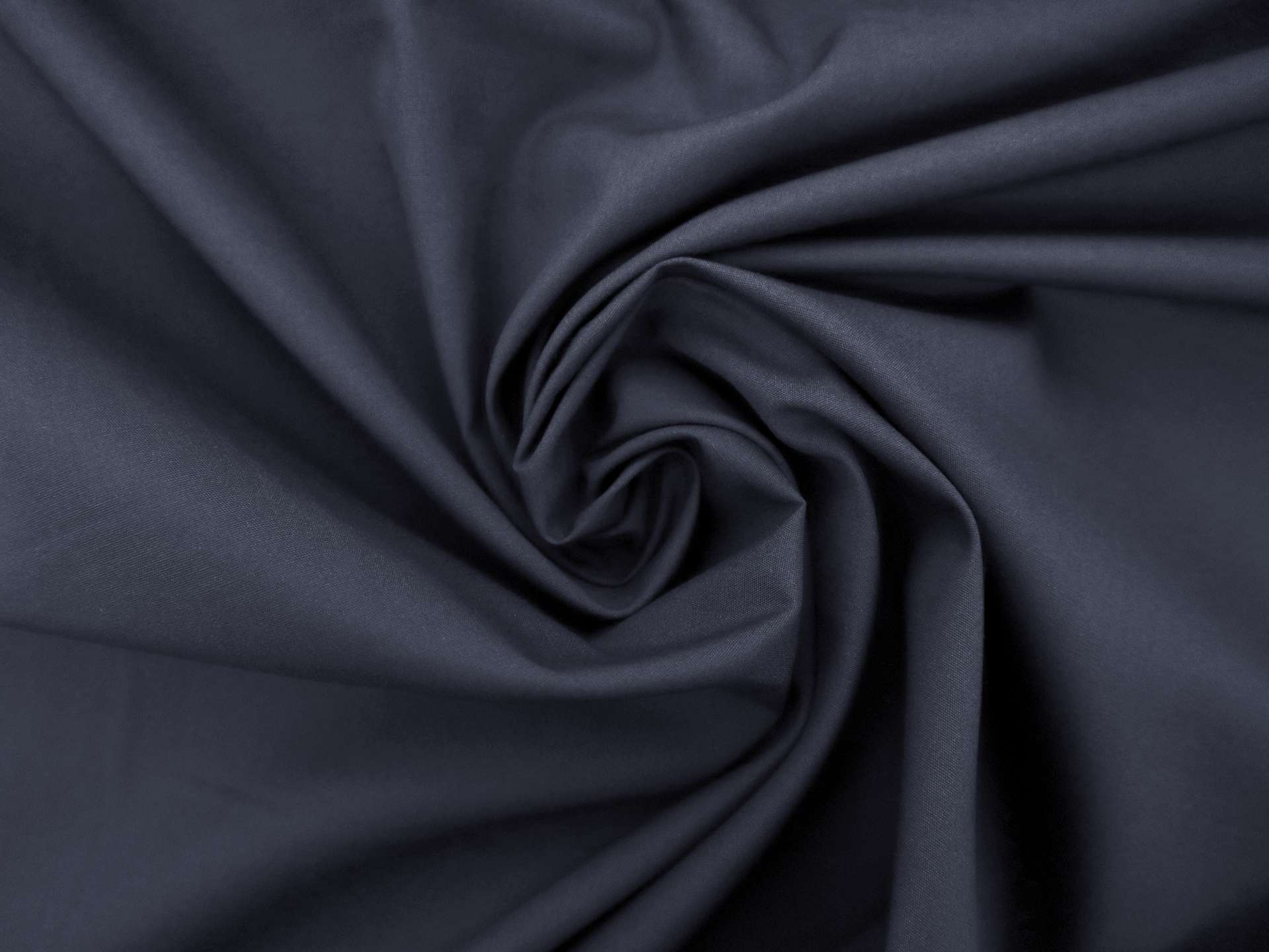 Pima Cotton Broadcloth in Navy