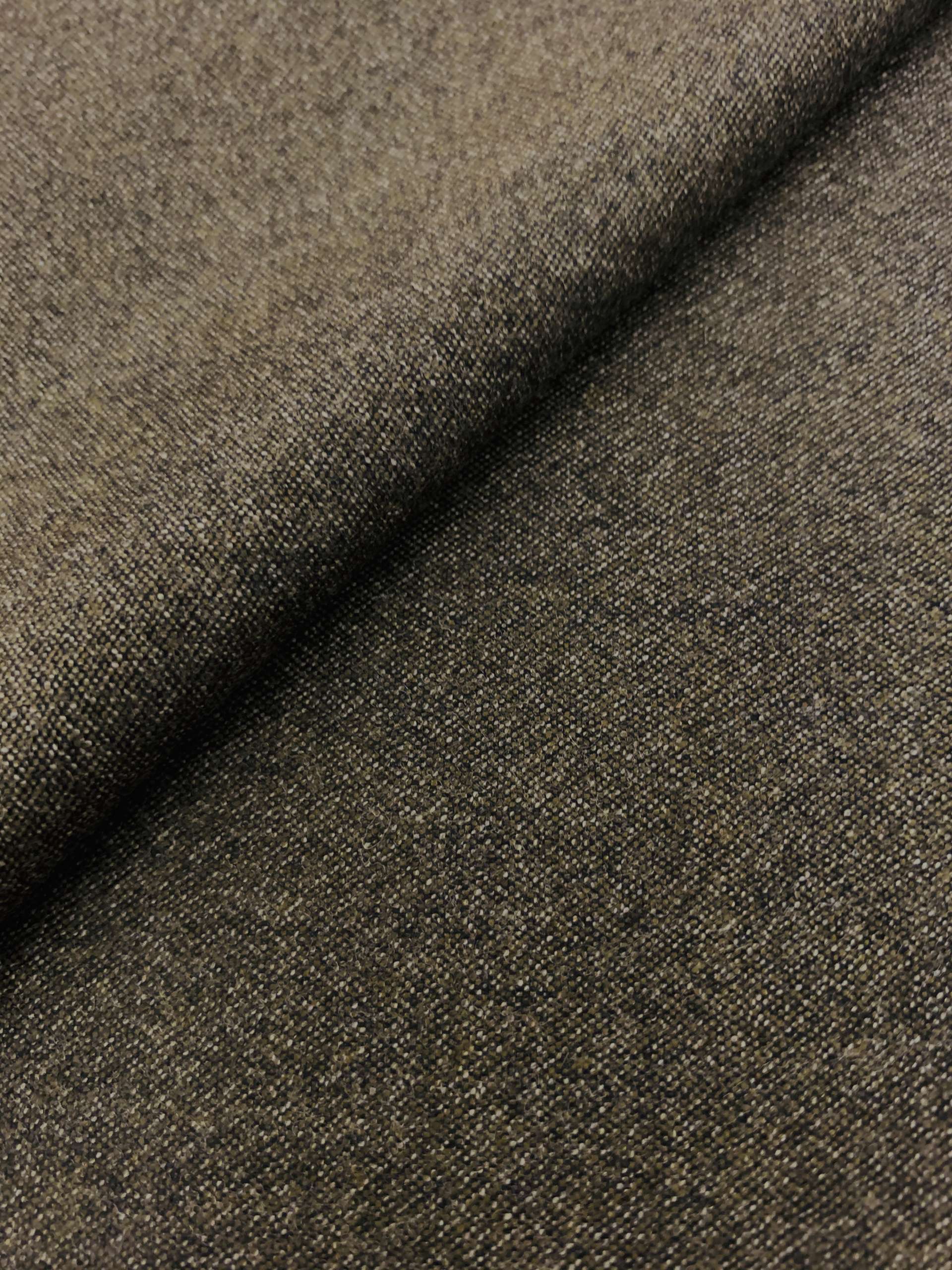  "Cerruti"  Wool Lacquered Heather brown