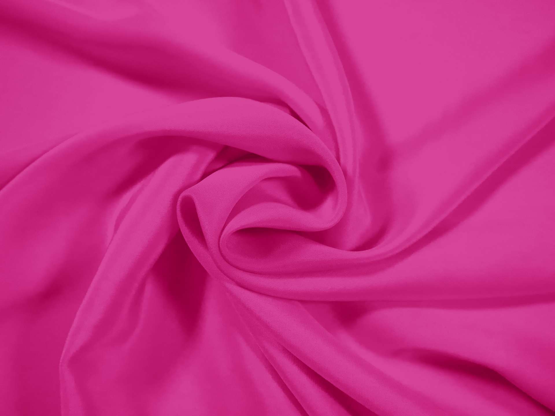 Silk Crepe de Chine in Neon Pink