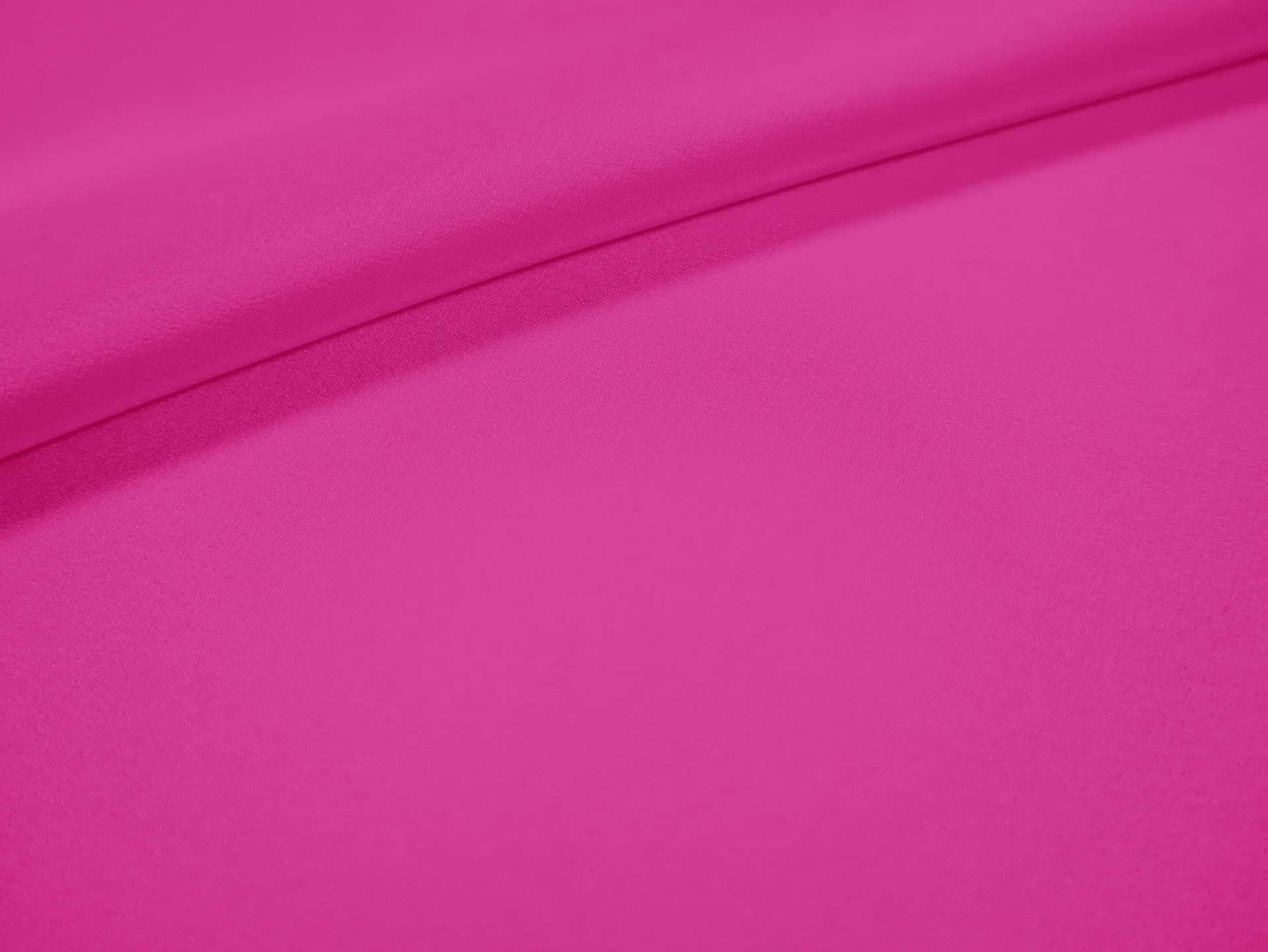 Silk Crepe de Chine in Neon Pink