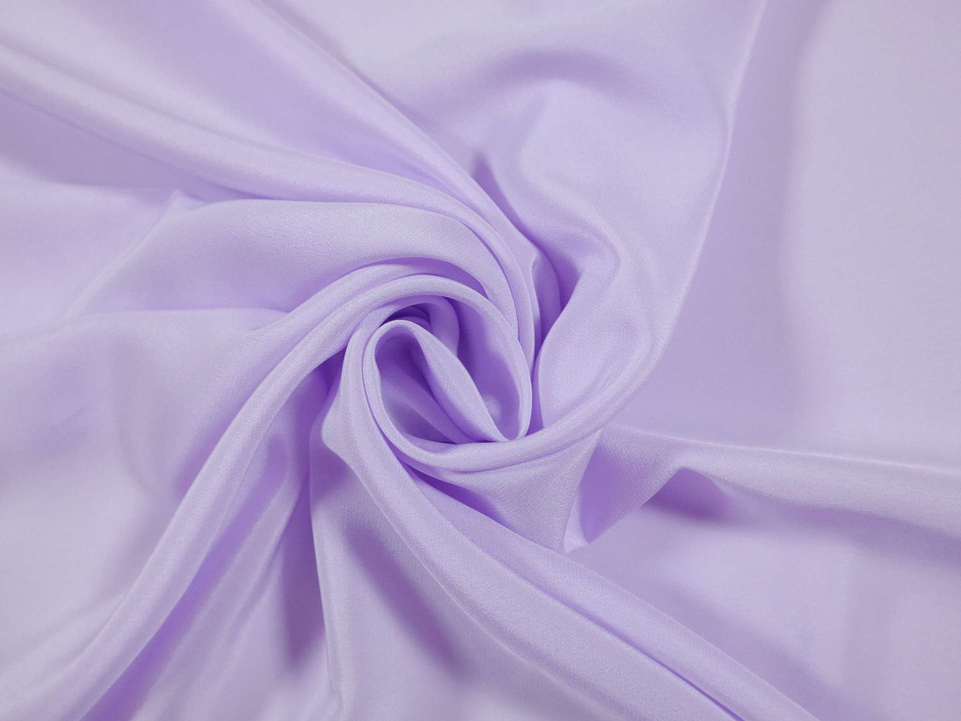 Silk Crepe de Chine in Lavender