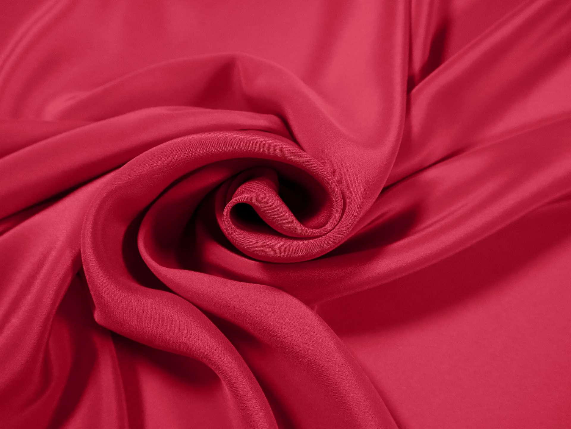 Silk Crepe de Chine in Antique Ruby
