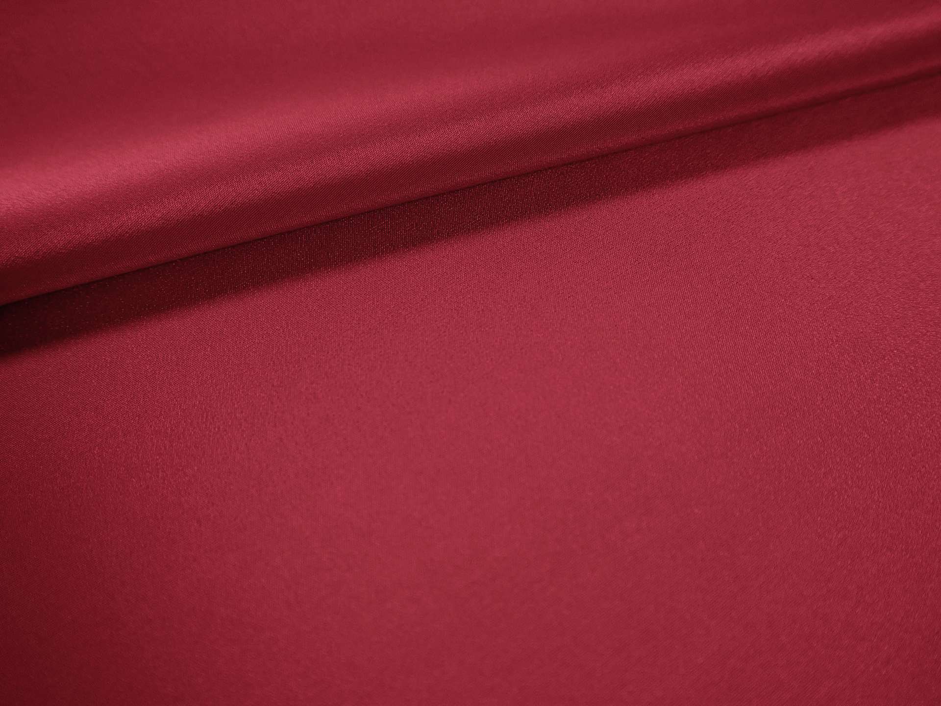 Silk Crepe de Chine in Dark Scarlet