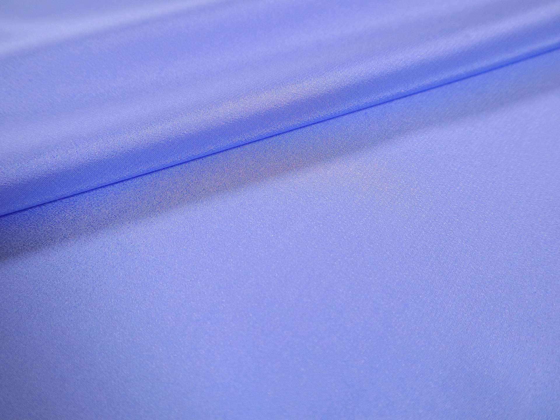 Silk Crepe de Chine in Blue Jay