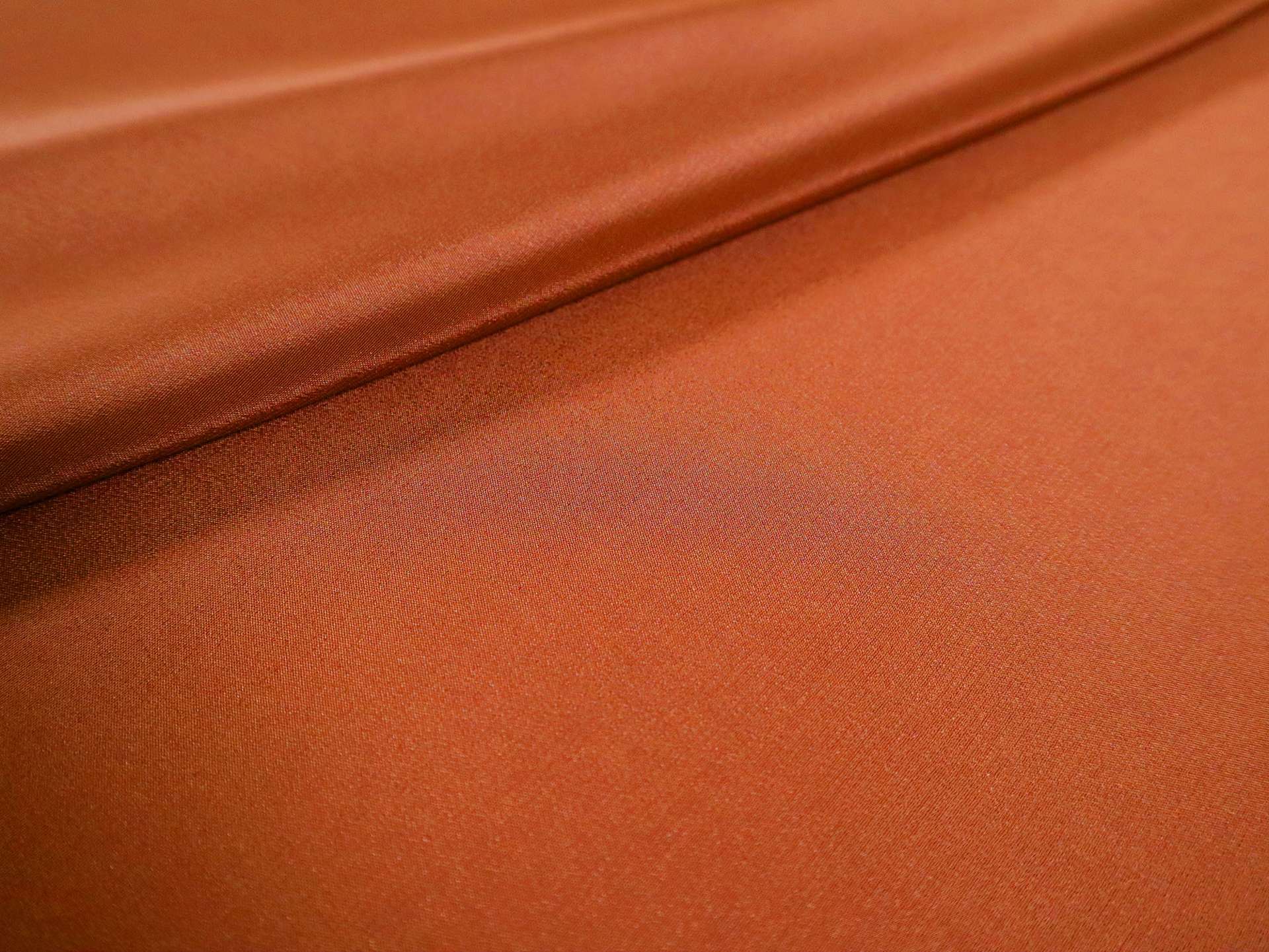 Silk Crepe de Chine in Spice