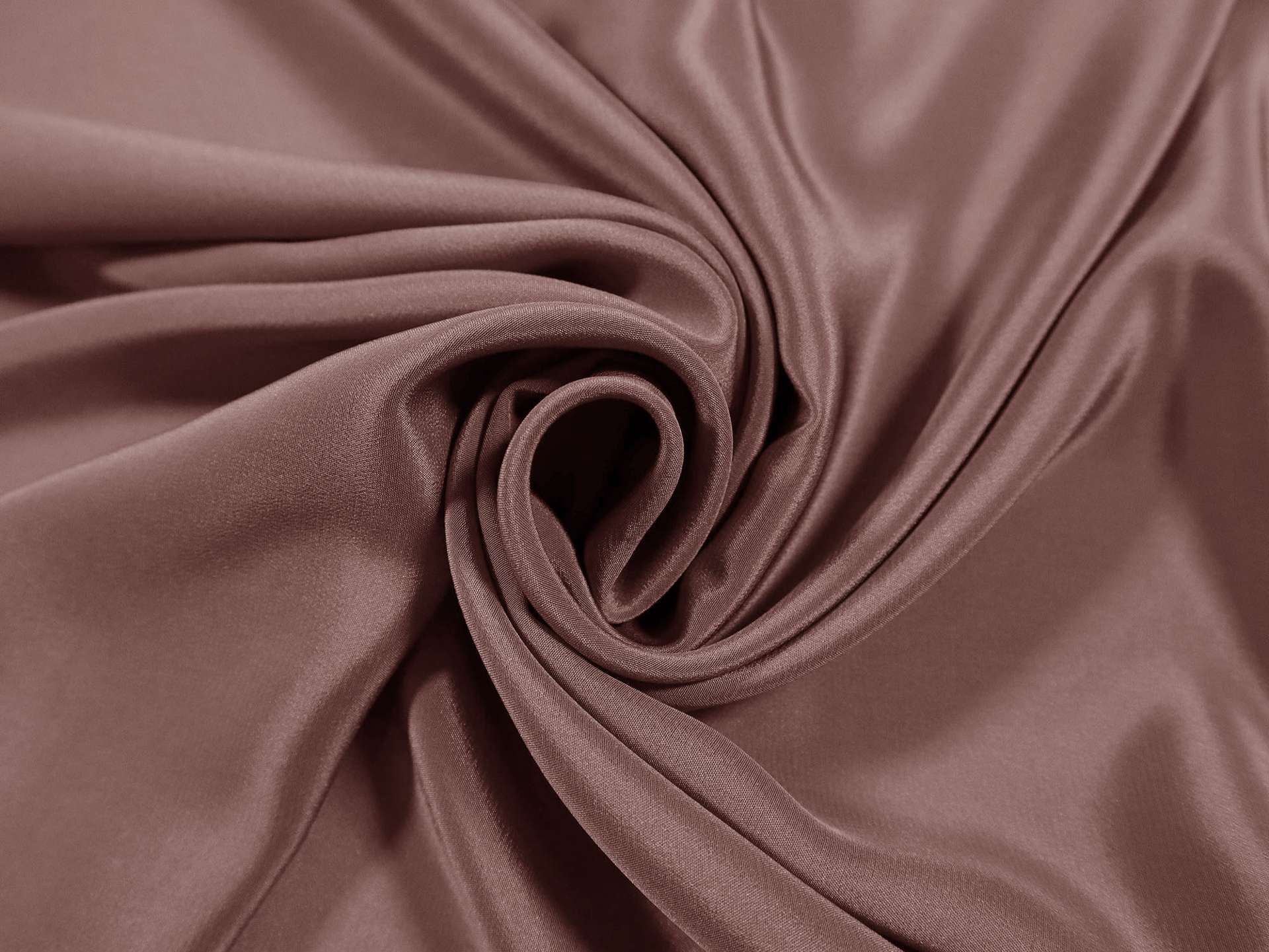 Silk Crepe de Chine in Deep Dusty