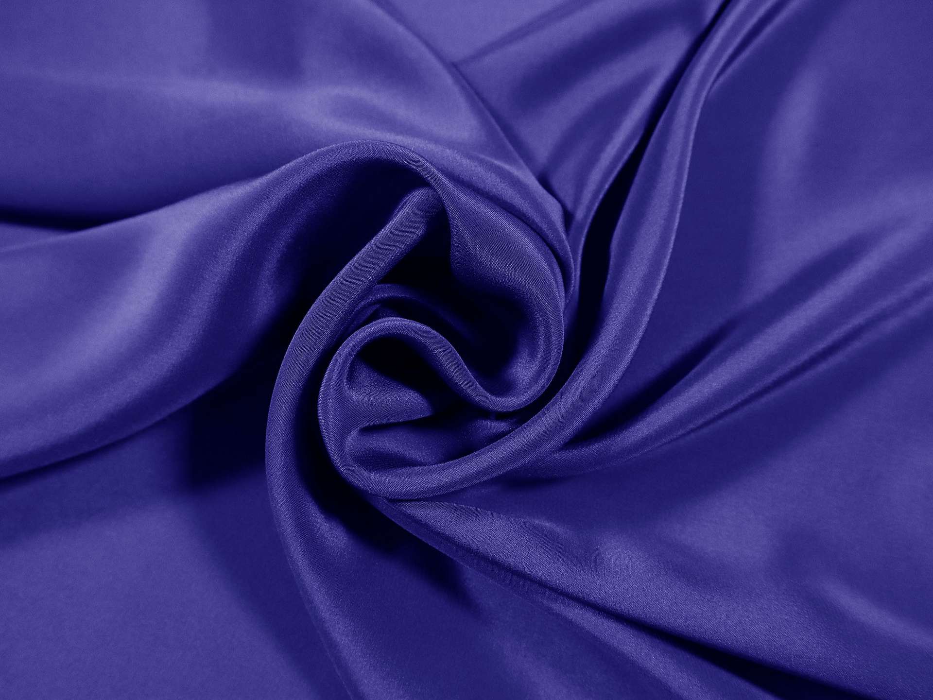 Silk Crepe de Chine in Royal