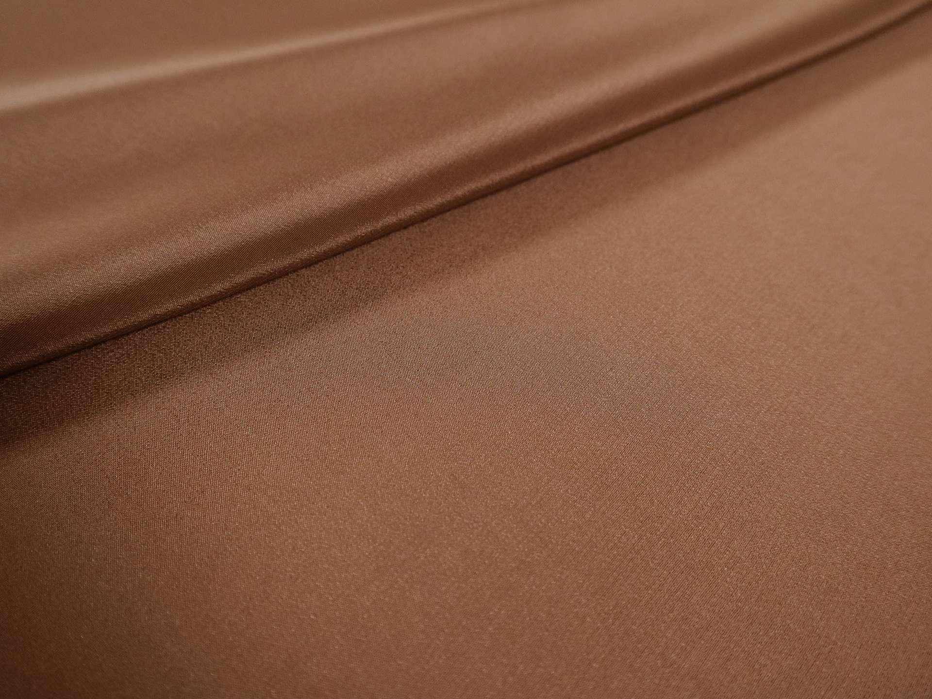 Silk Crepe de Chine in Mocha