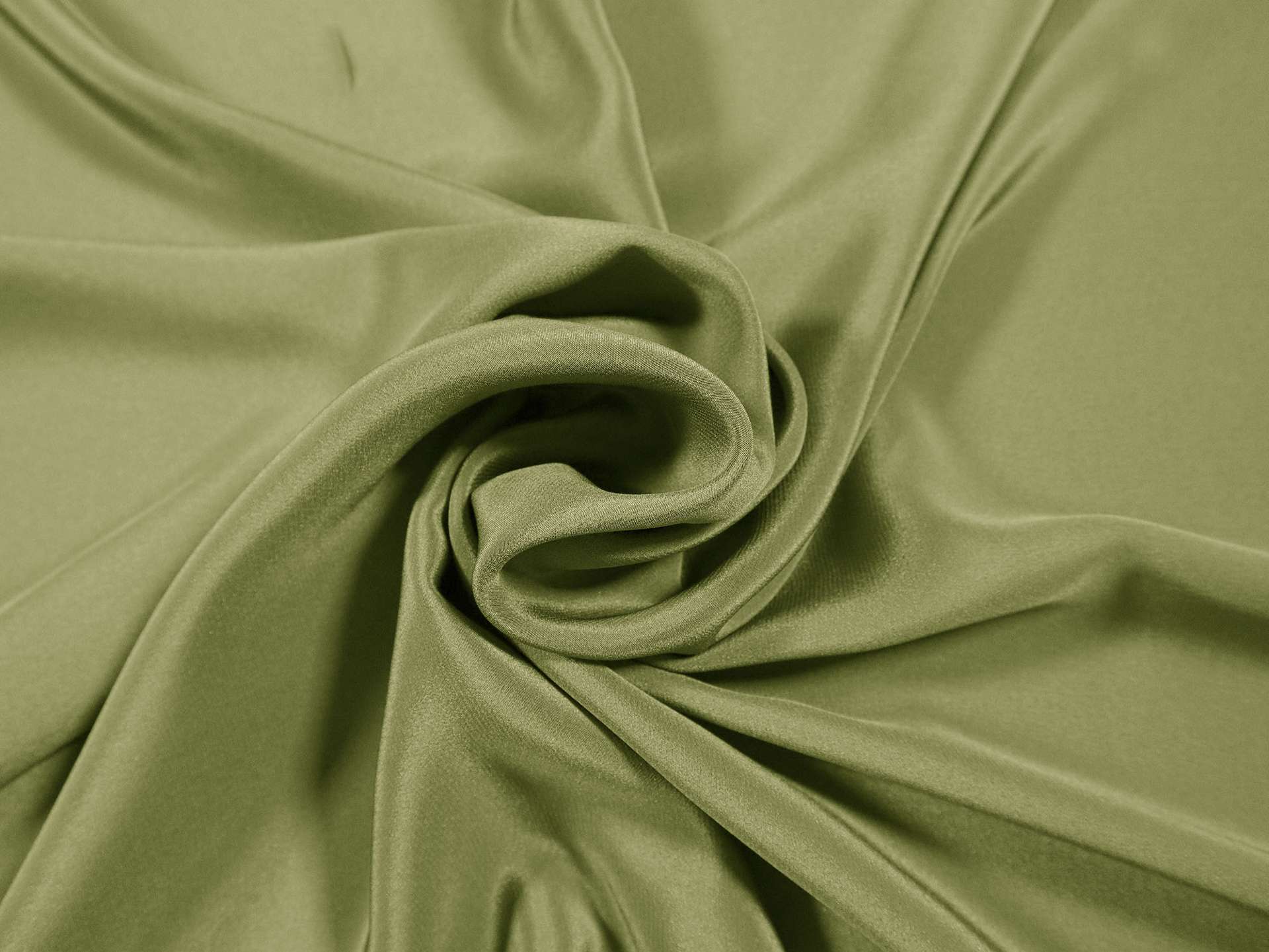 Silk Crepe de Chine in Deep Celadon