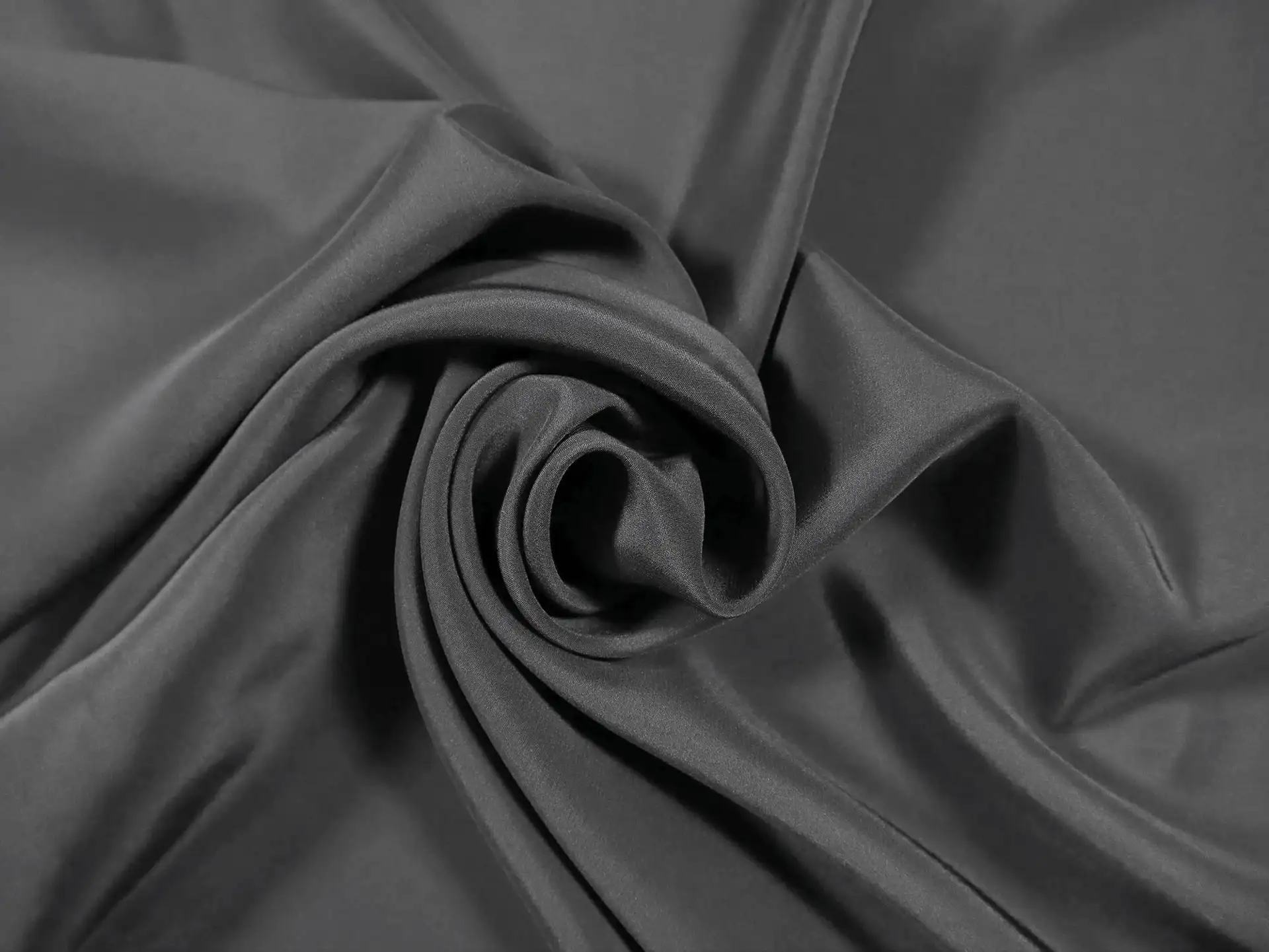 Silk Crepe de Chine in Grizzly