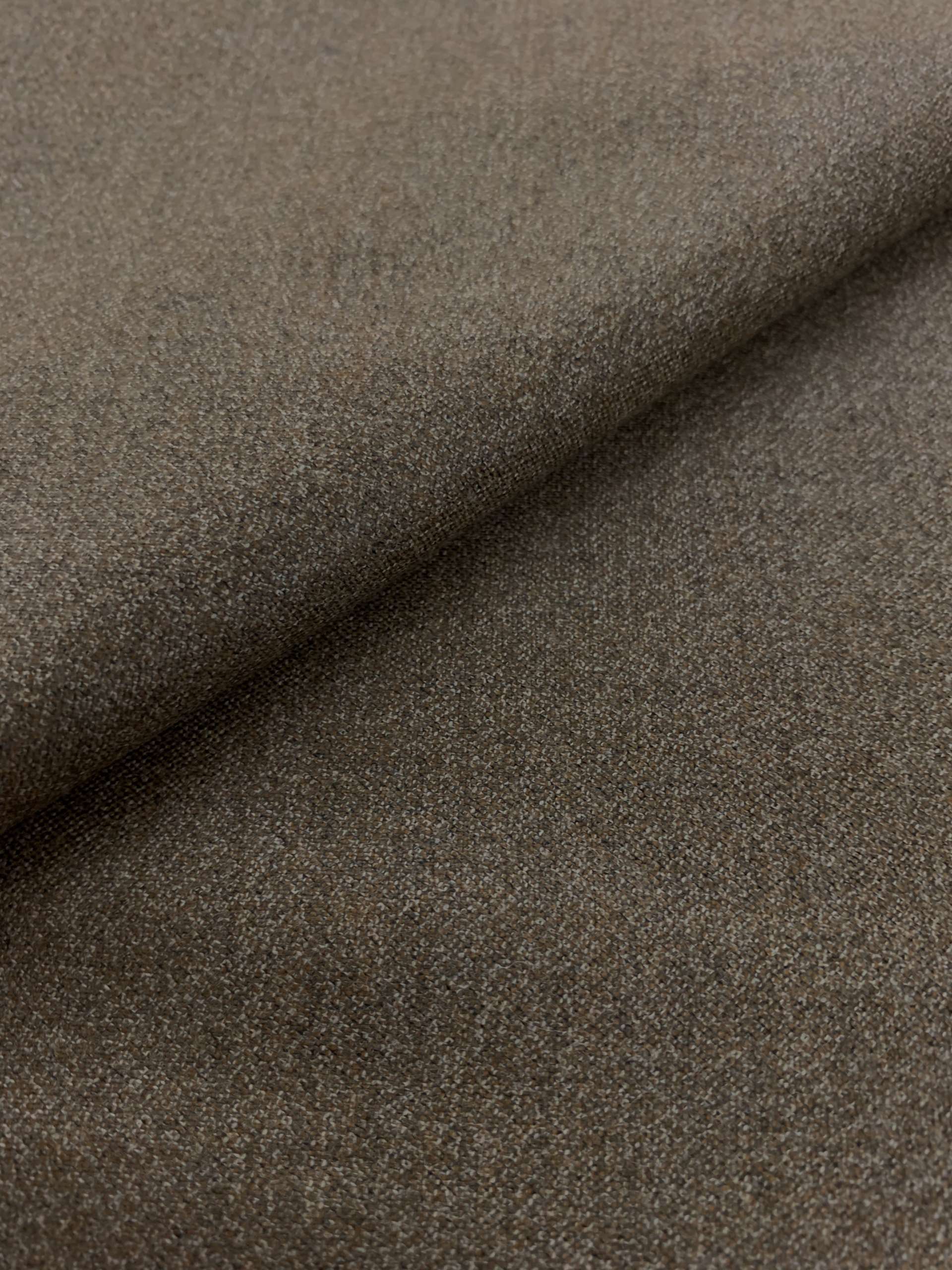 "Cerruti" Wool Laquered in Heather Toast