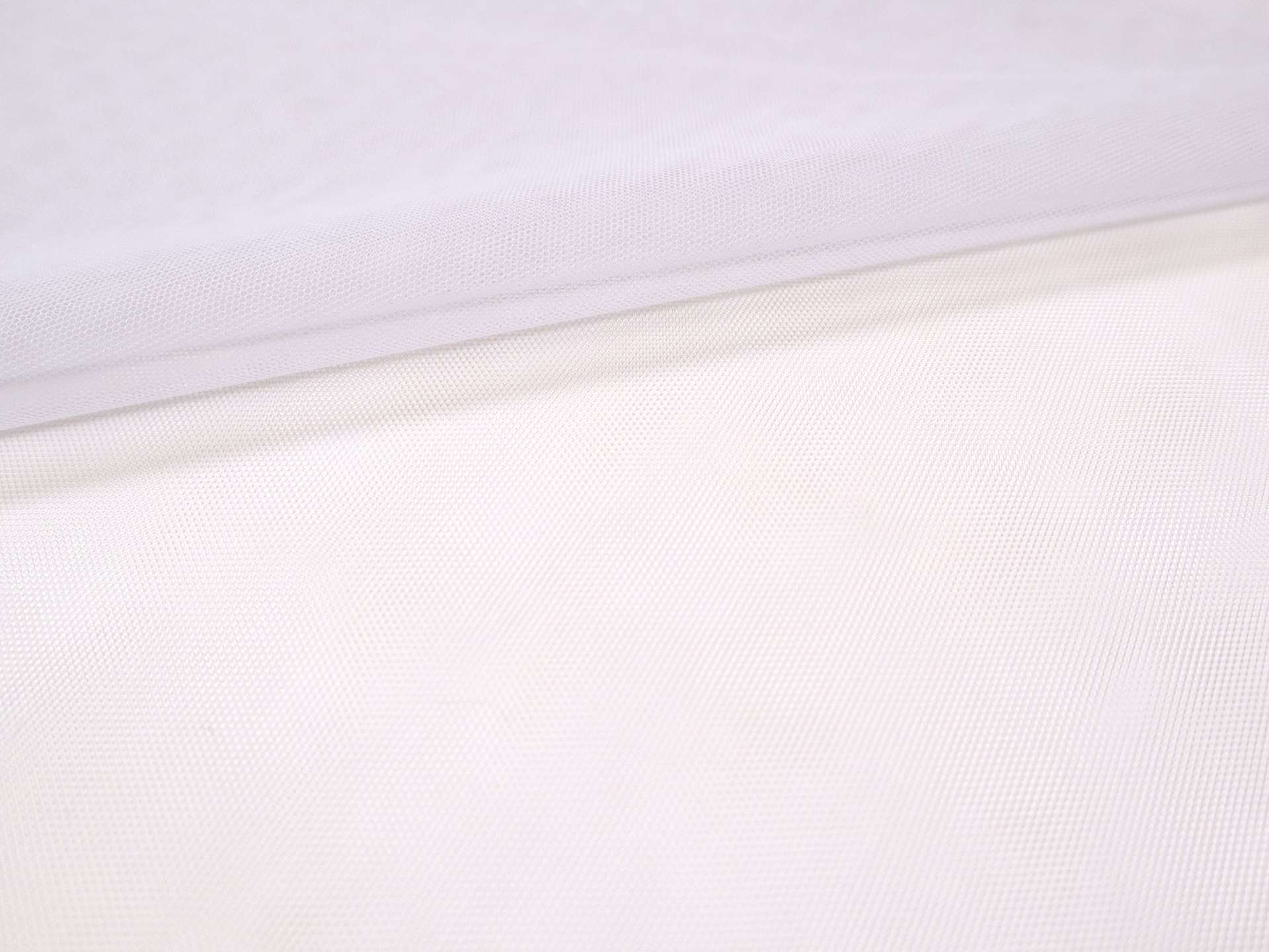 Italian Nylon Tulle in Pearl Grey