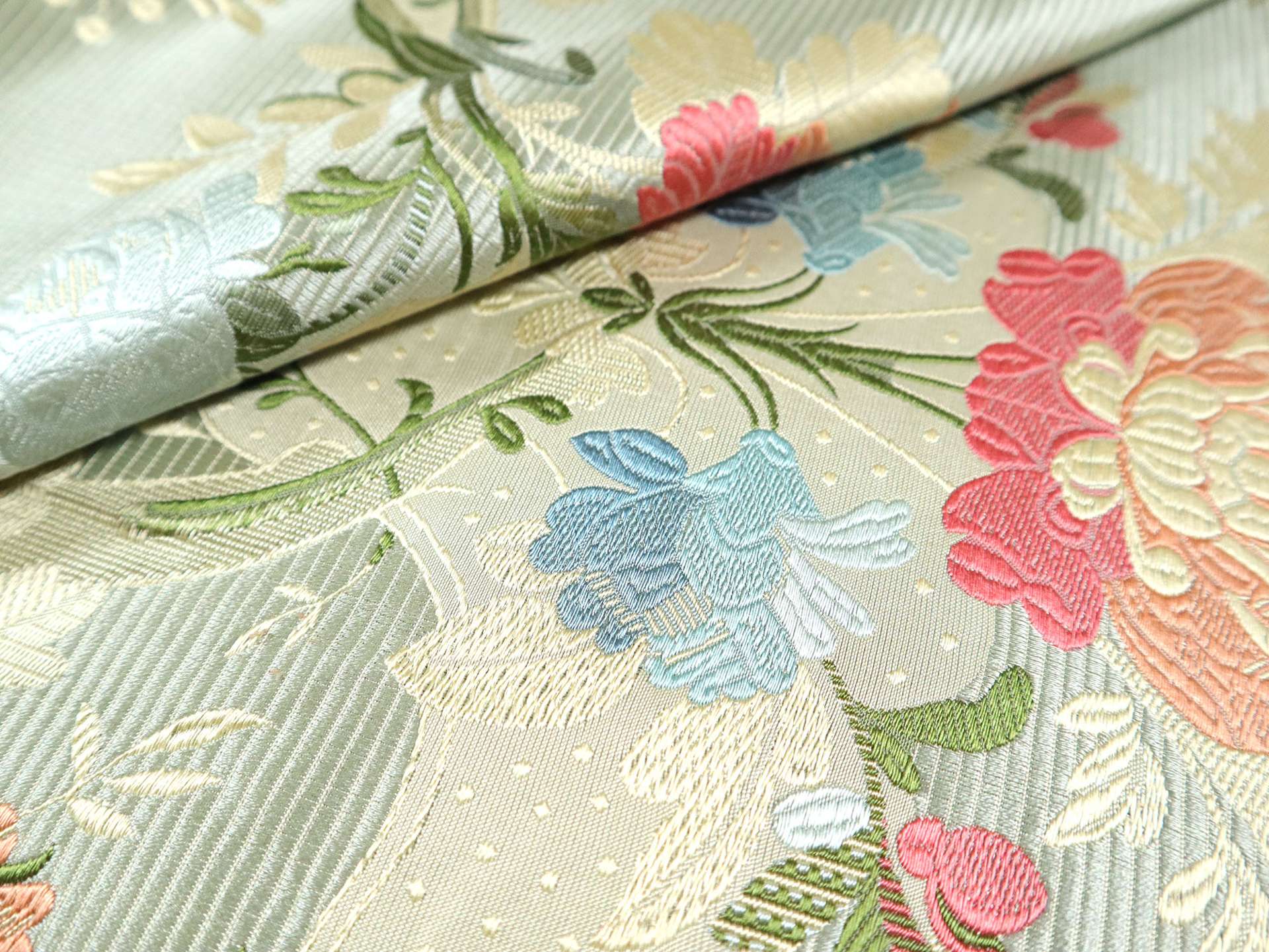 Floral Silk Brocade