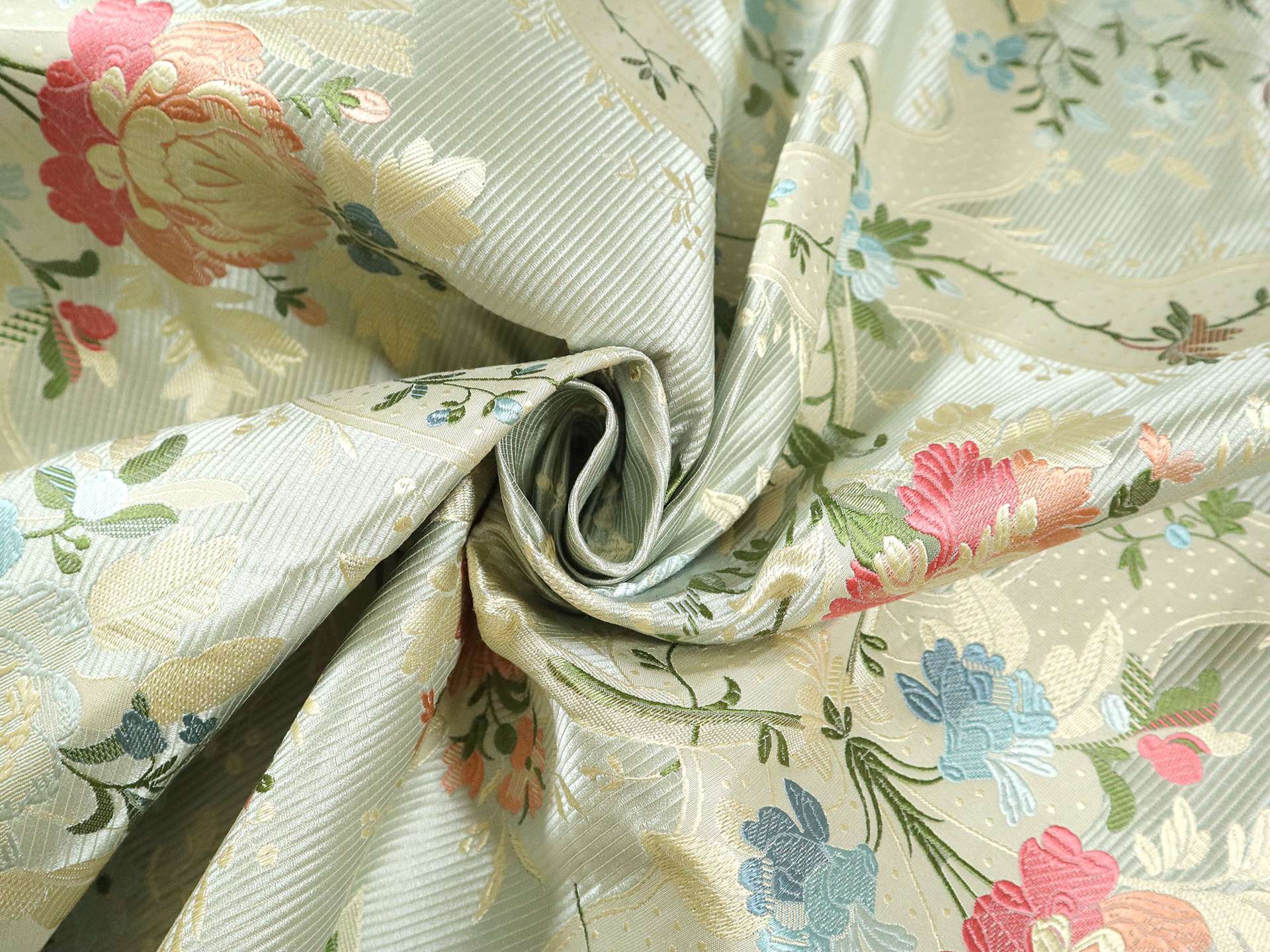 Floral Silk Brocade