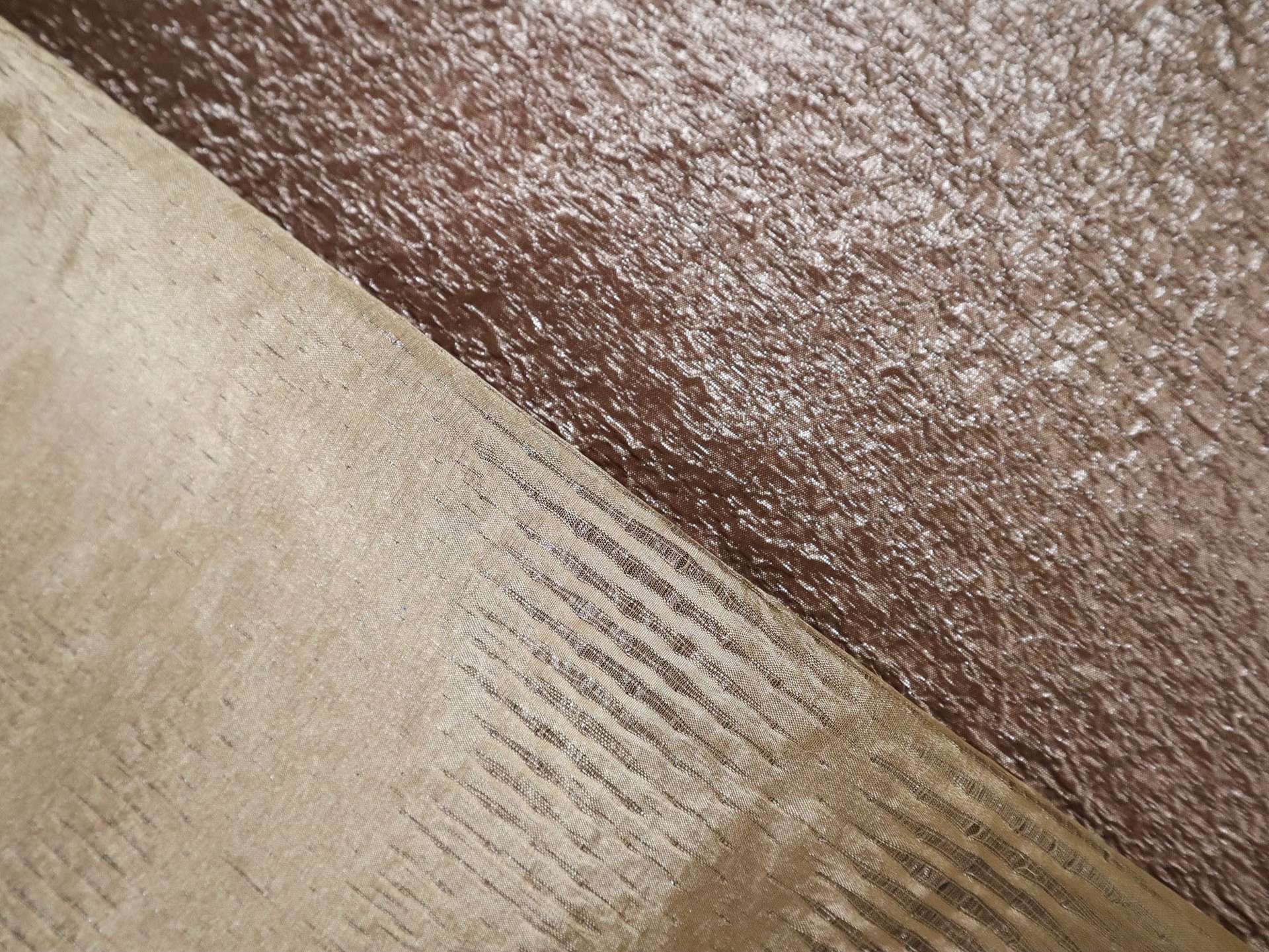 Silk Onion Skin Novelty in Brass