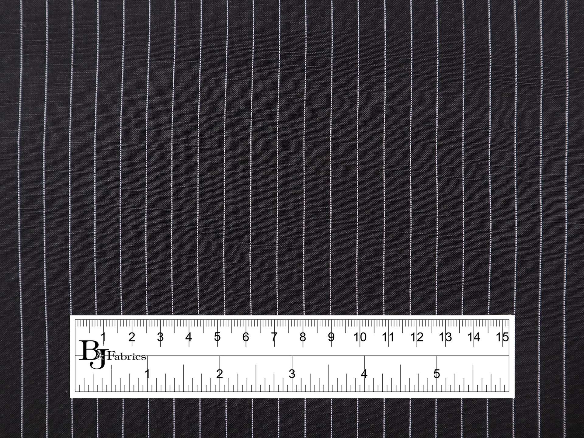 Striped Silk Douppioni in Black & White 