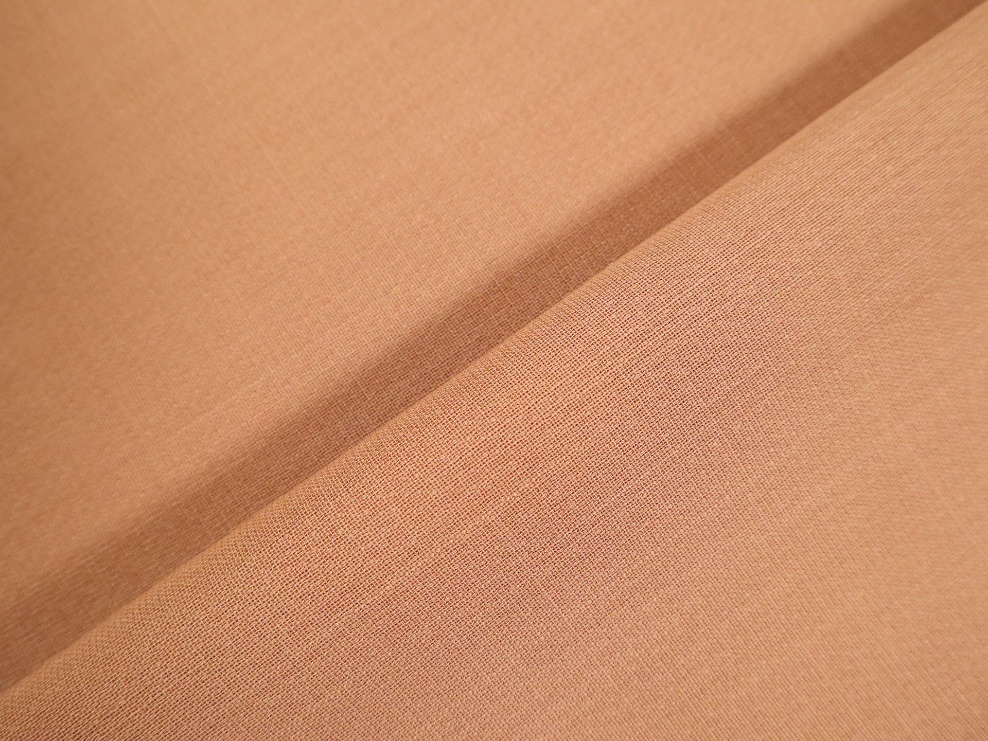 Wool Double Crepe in Caramel