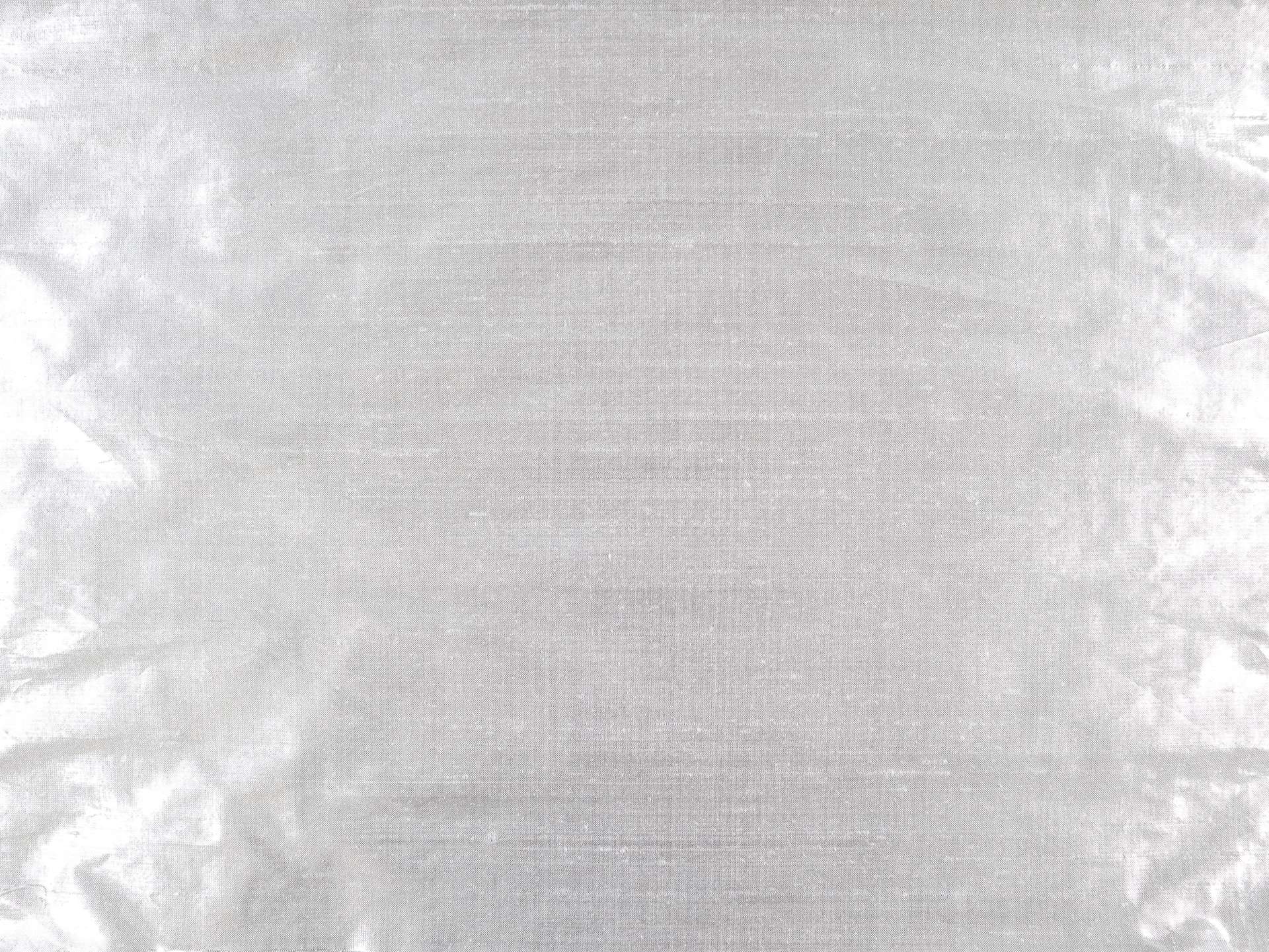 Metallic Silk Shantung in Silver